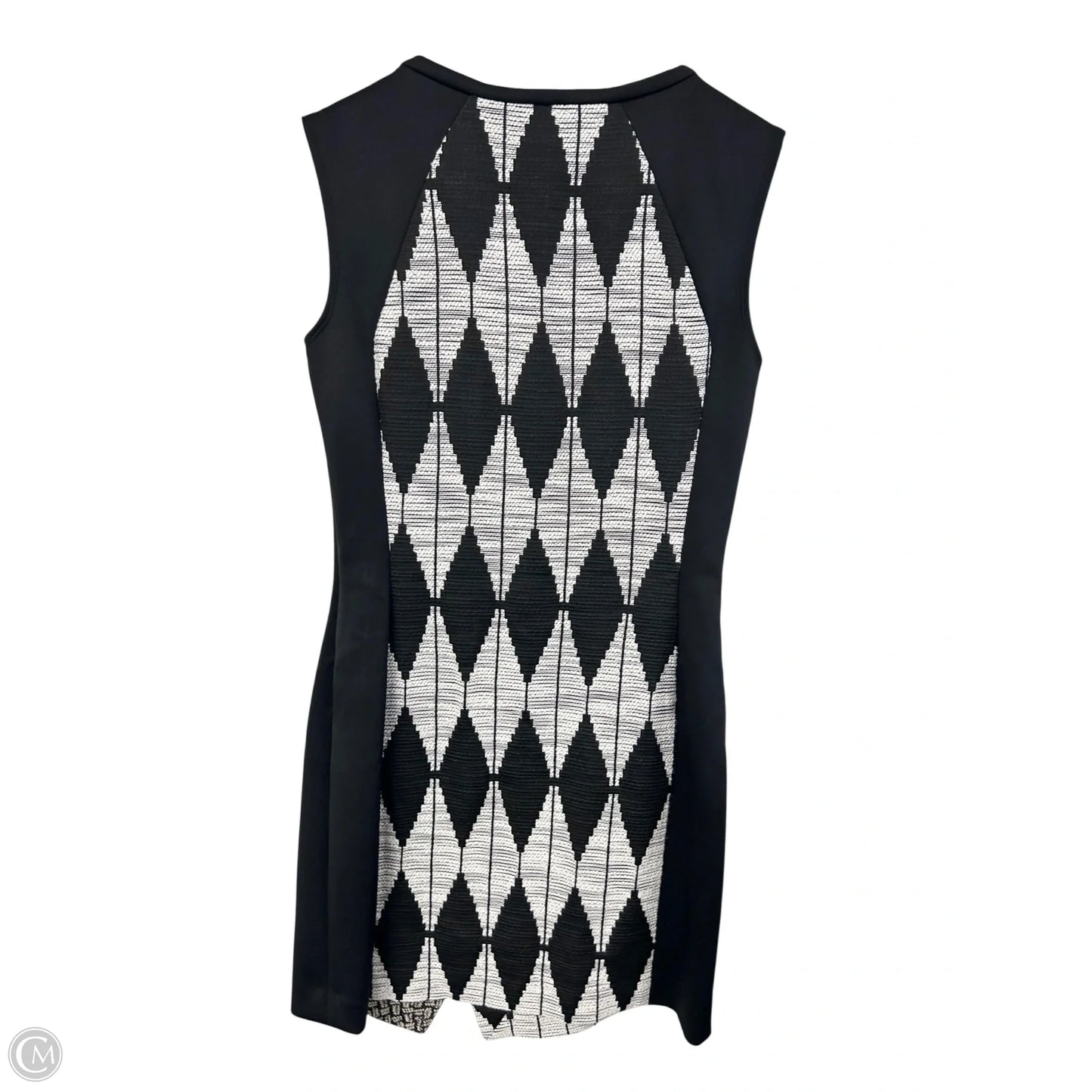 Dress Work By Rachel Roy In Black & Cream, Size: 8