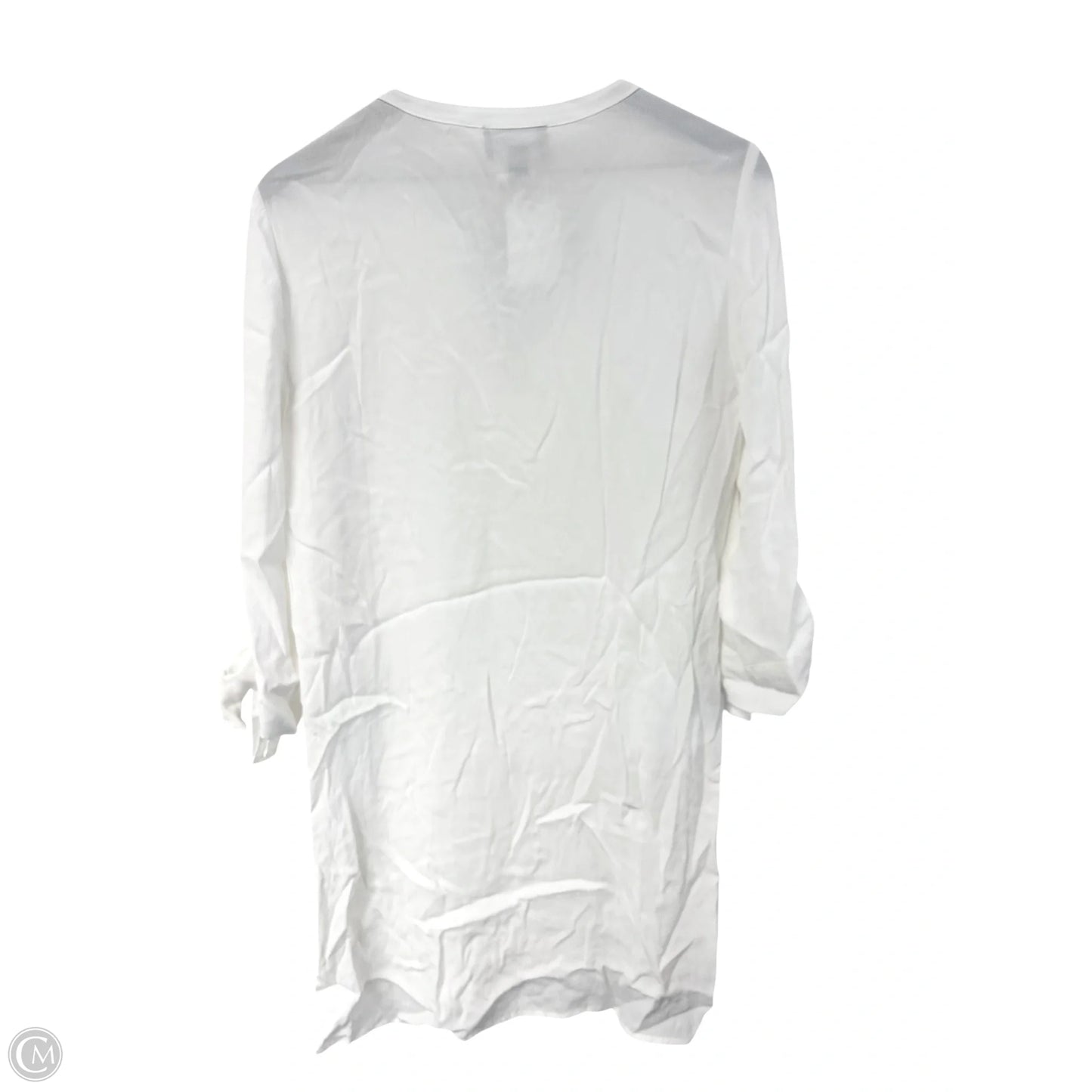 Dress Casual Short By Lumiere In White, Size: L