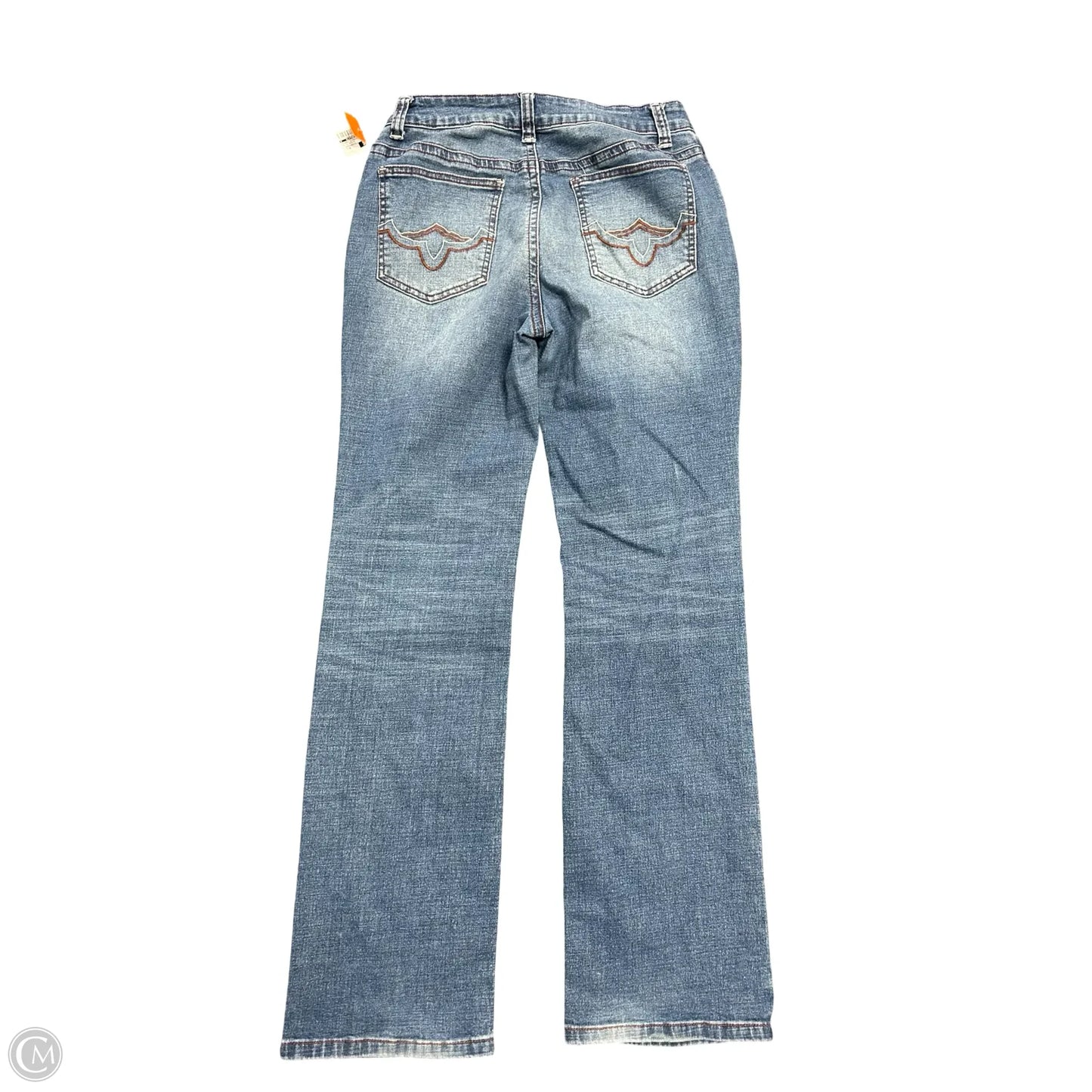 Jeans Straight By Clothes Mentor In Blue Denim, Size: M