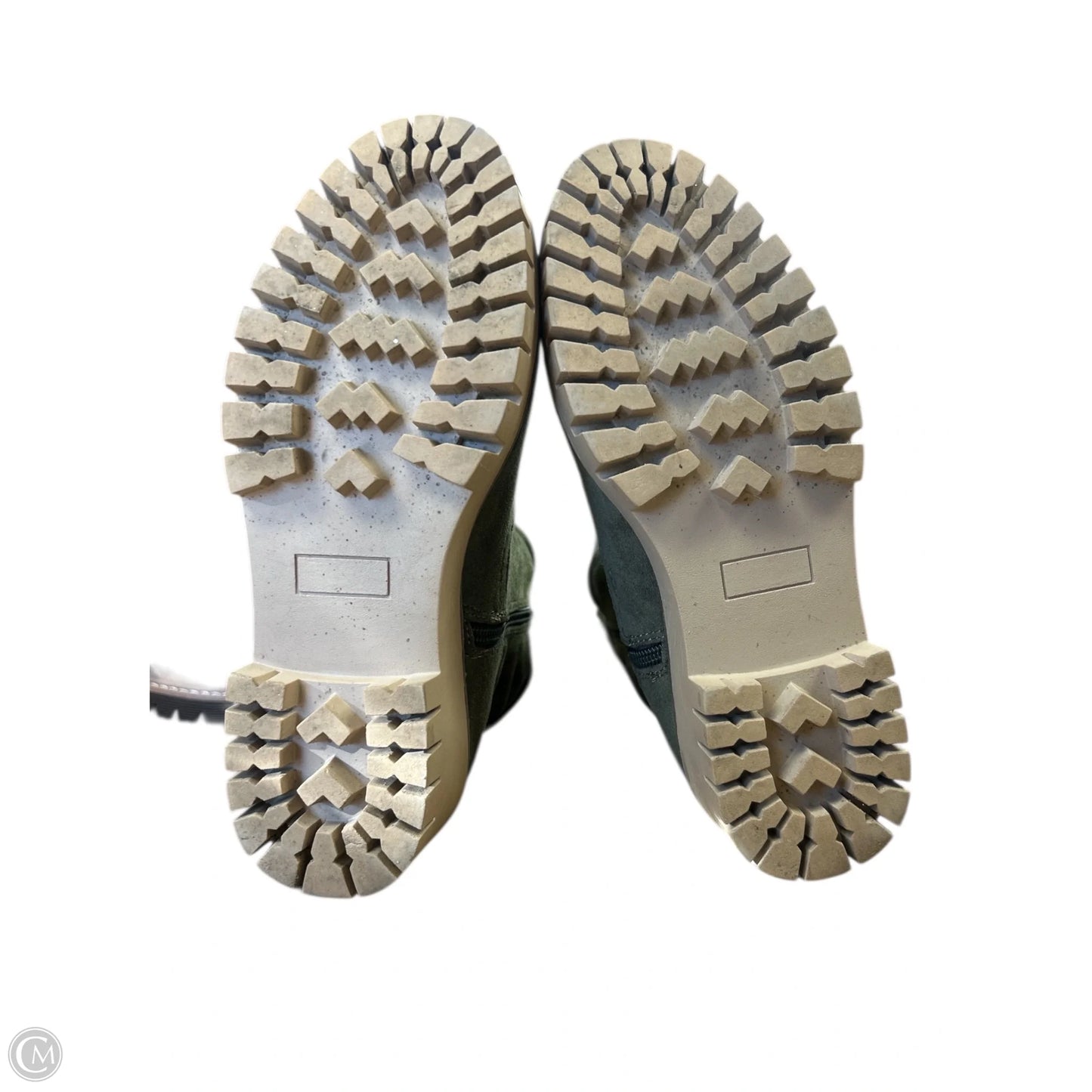 Boots Ankle Flats By Very G In Green, Size: 7