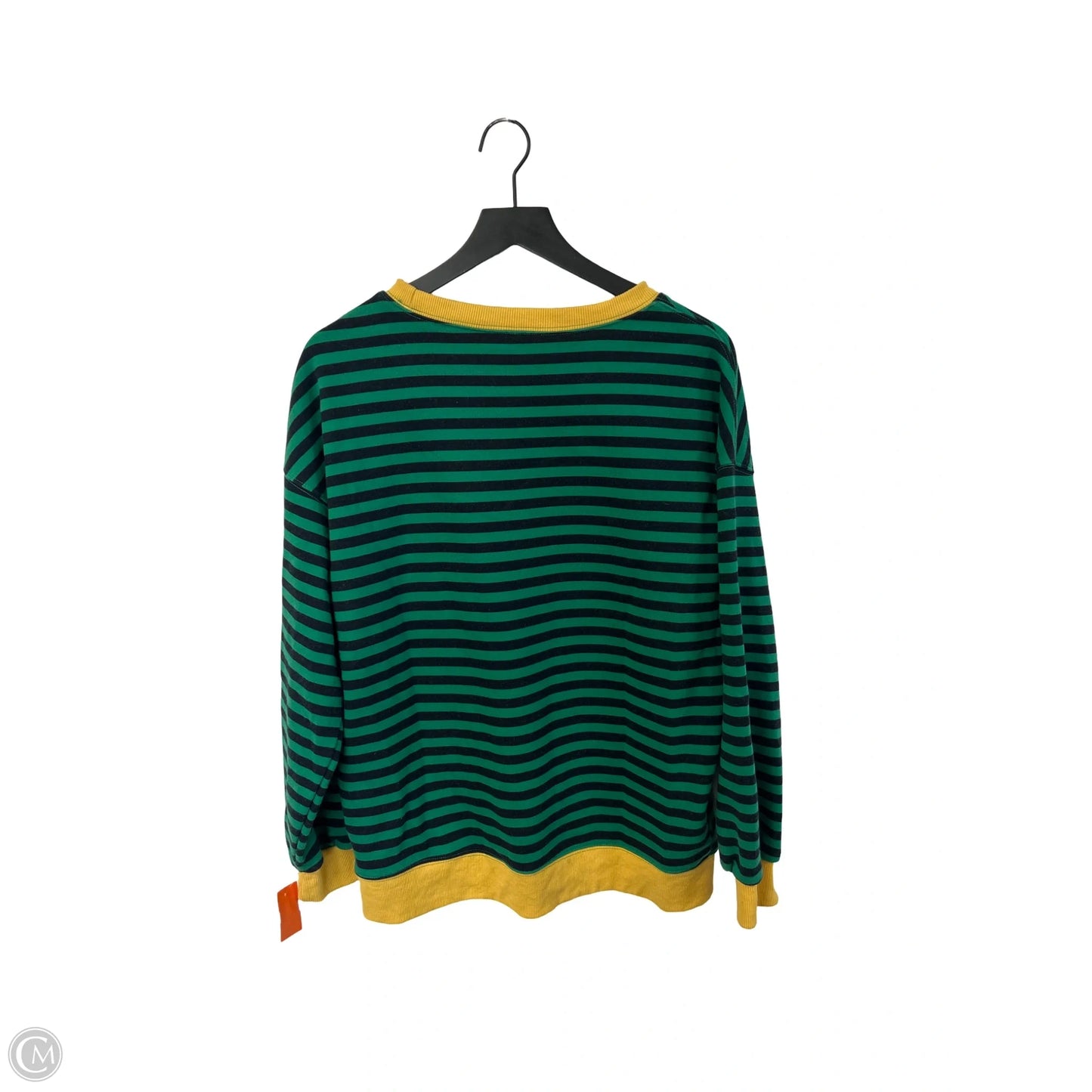 Sweatshirt Crewneck By Cme In Striped Pattern, Size: S