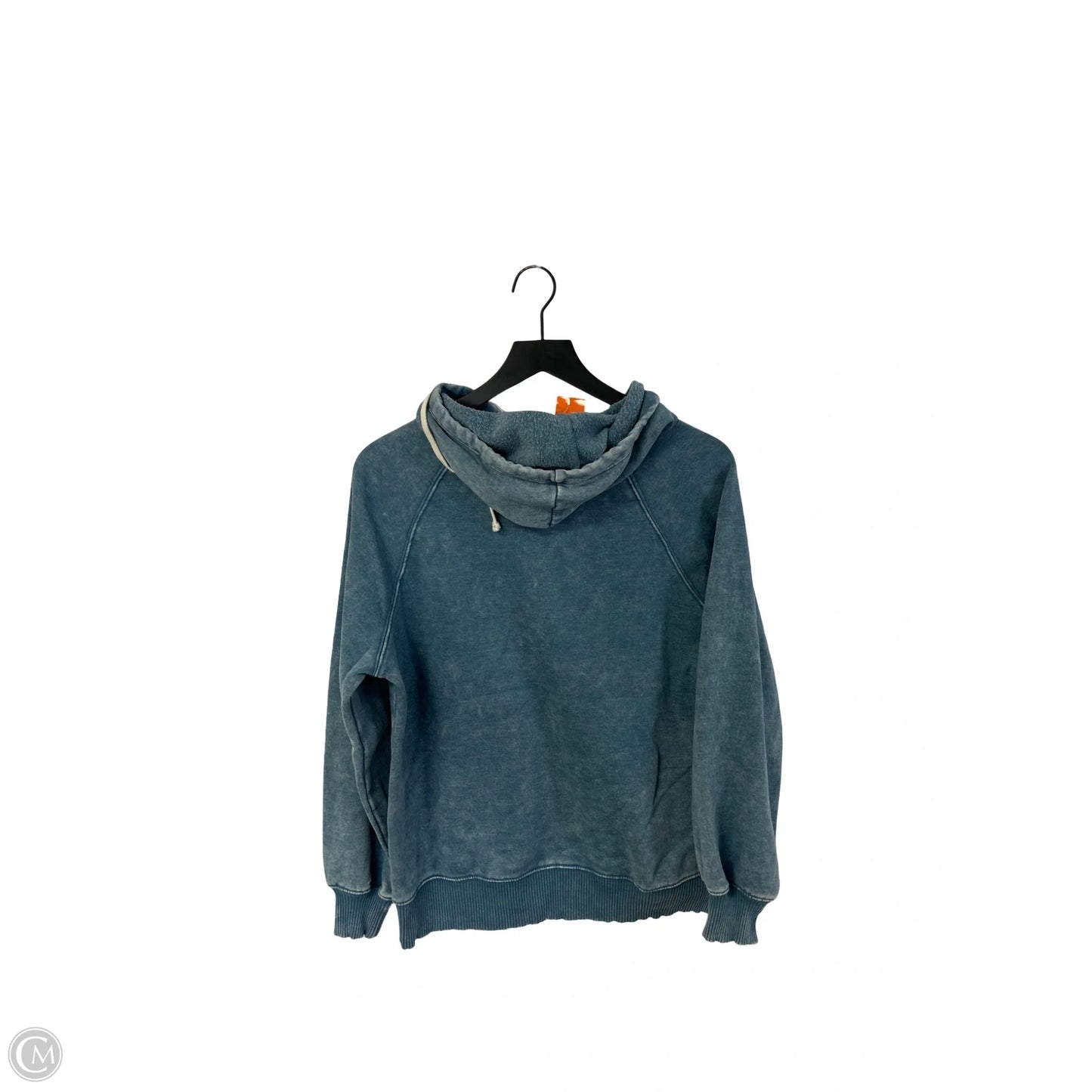 Sweatshirt Hoodie By Zenana Outfitters In Blue, Size: S