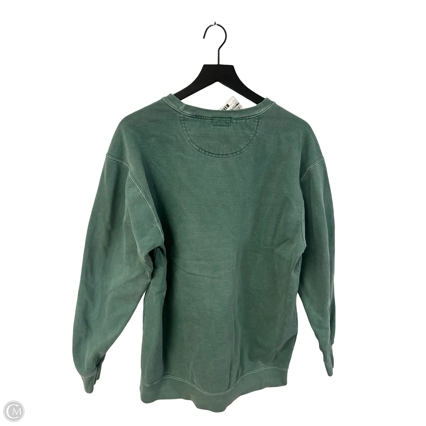 Sweatshirt Crewneck By Clothes Mentor In Green, Size: L