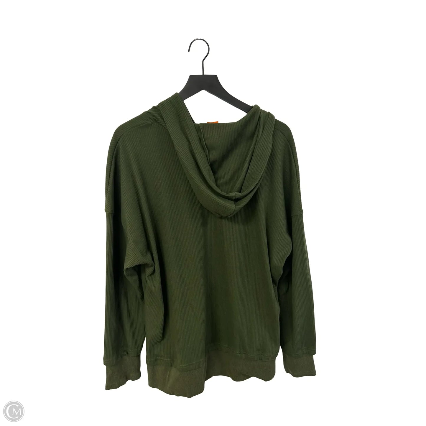 Sweatshirt Hoodie By Prettygarden In Green, Size: L