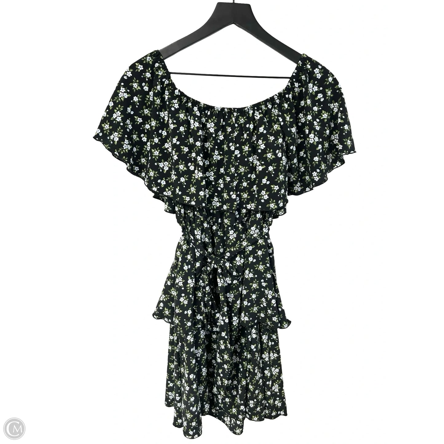 Dress Casual Short By Clothes Mentor In Floral Print, Size: L