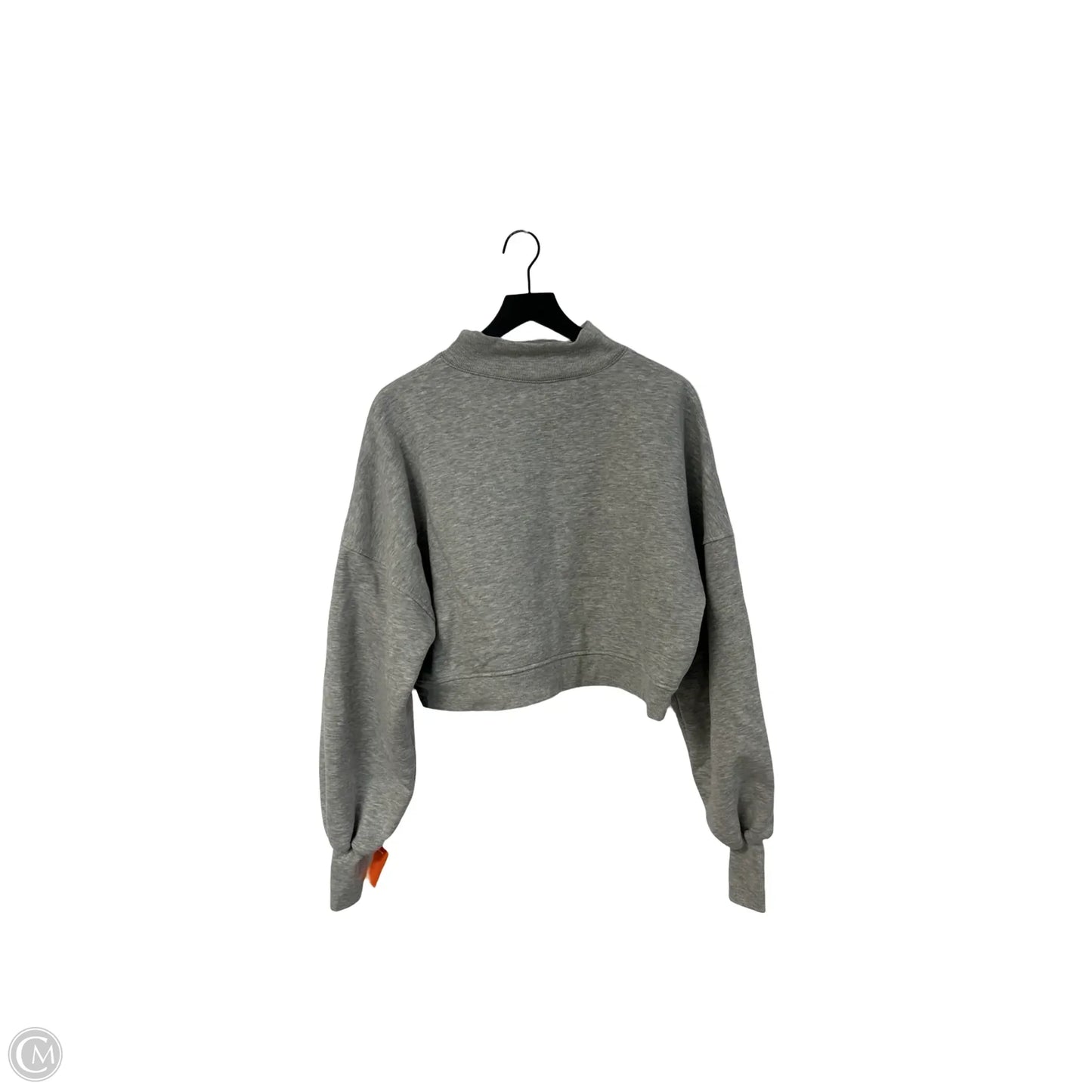 Sweatshirt Crewneck By Clothes Mentor In Grey, Size: M