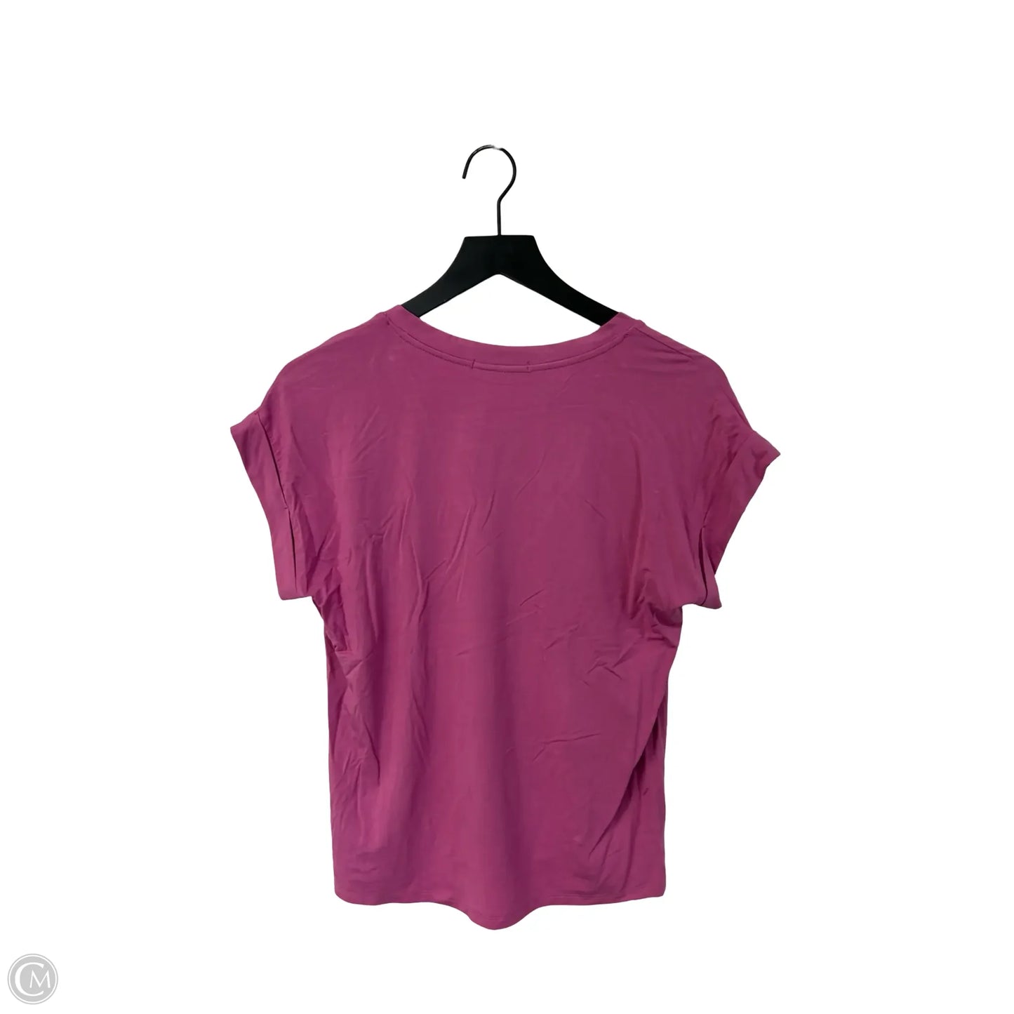 Top Short Sleeve By Be Cool In Pink, Size: S