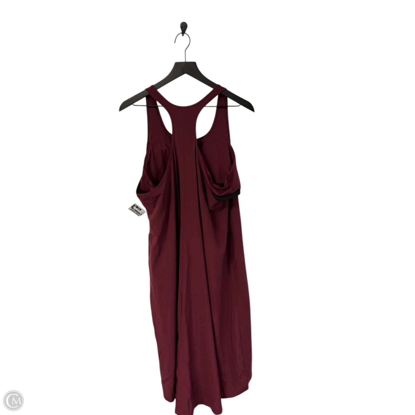 Dress Casual Maxi By Cmf In Maroon, Size: Xl