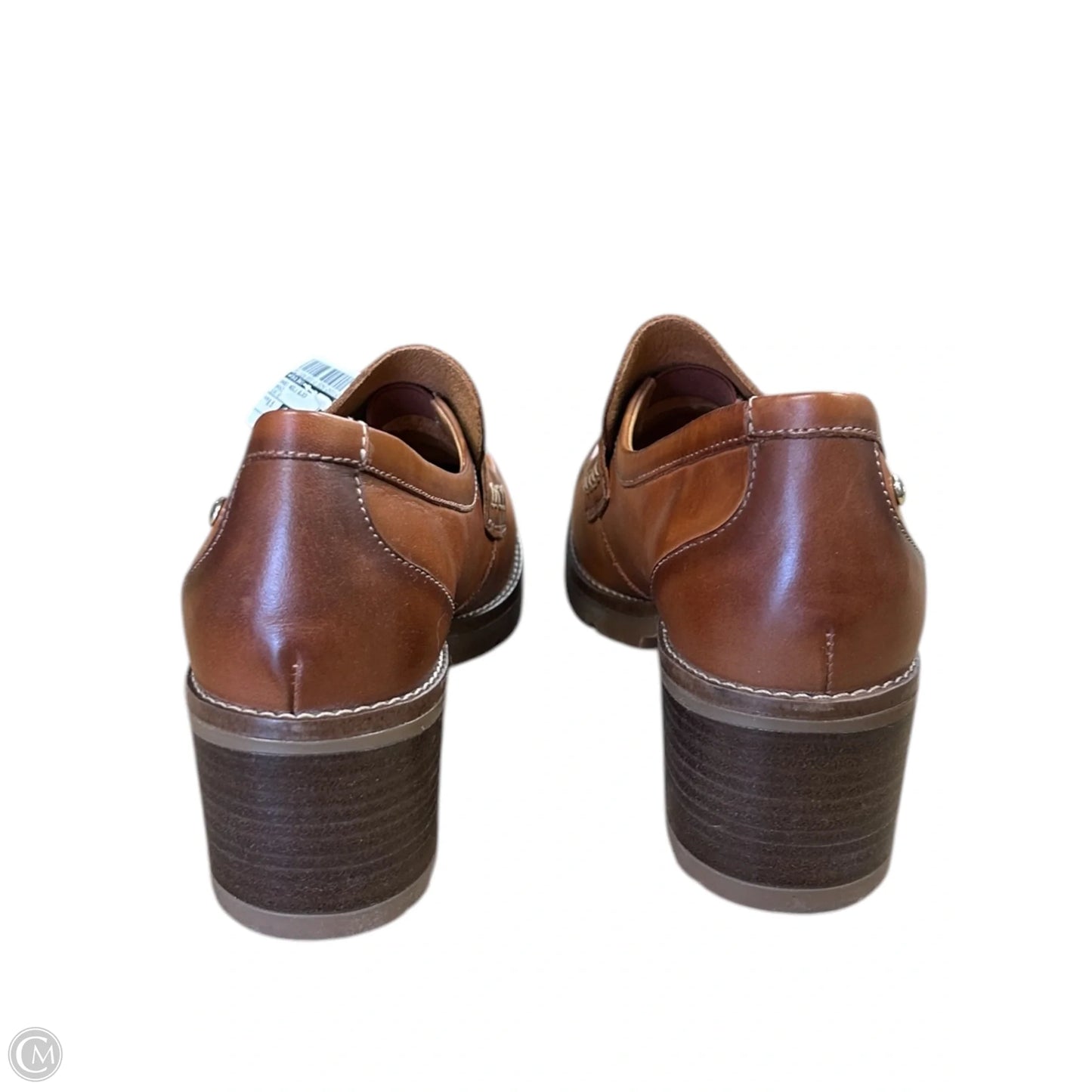 Shoes Heels Block By Pikolinos In Bronze, Size: 9.5