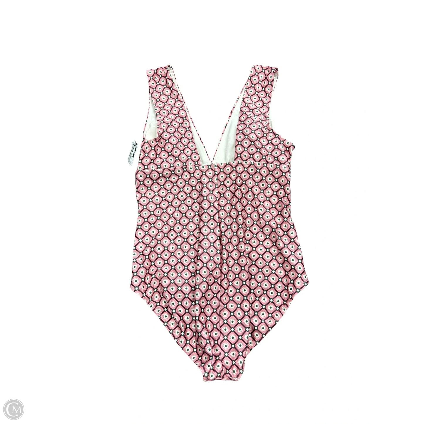 Swimsuit By Shade & Shore In Green & Pink, Size: L