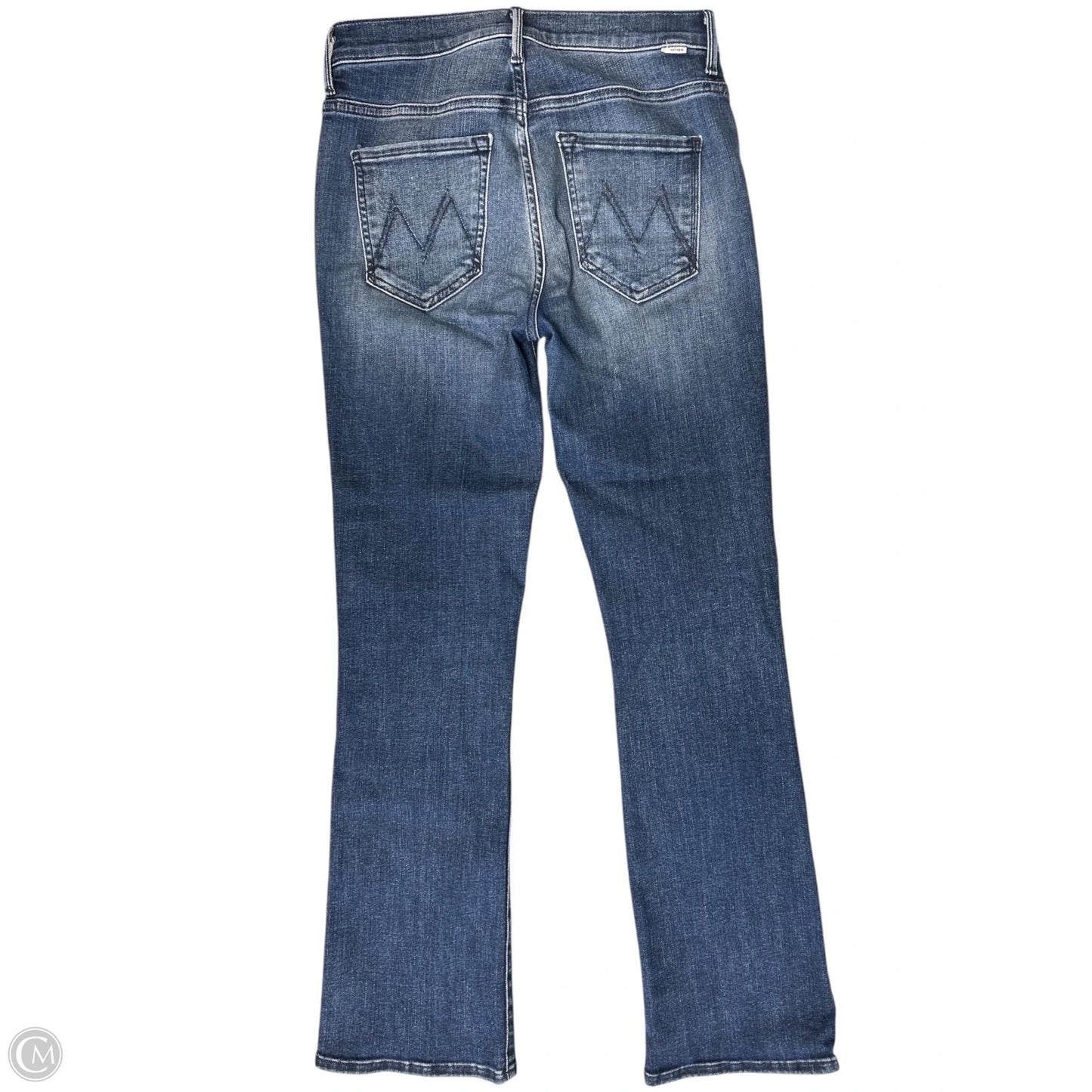 Jeans Straight By Mother In Blue Denim, Size: 2