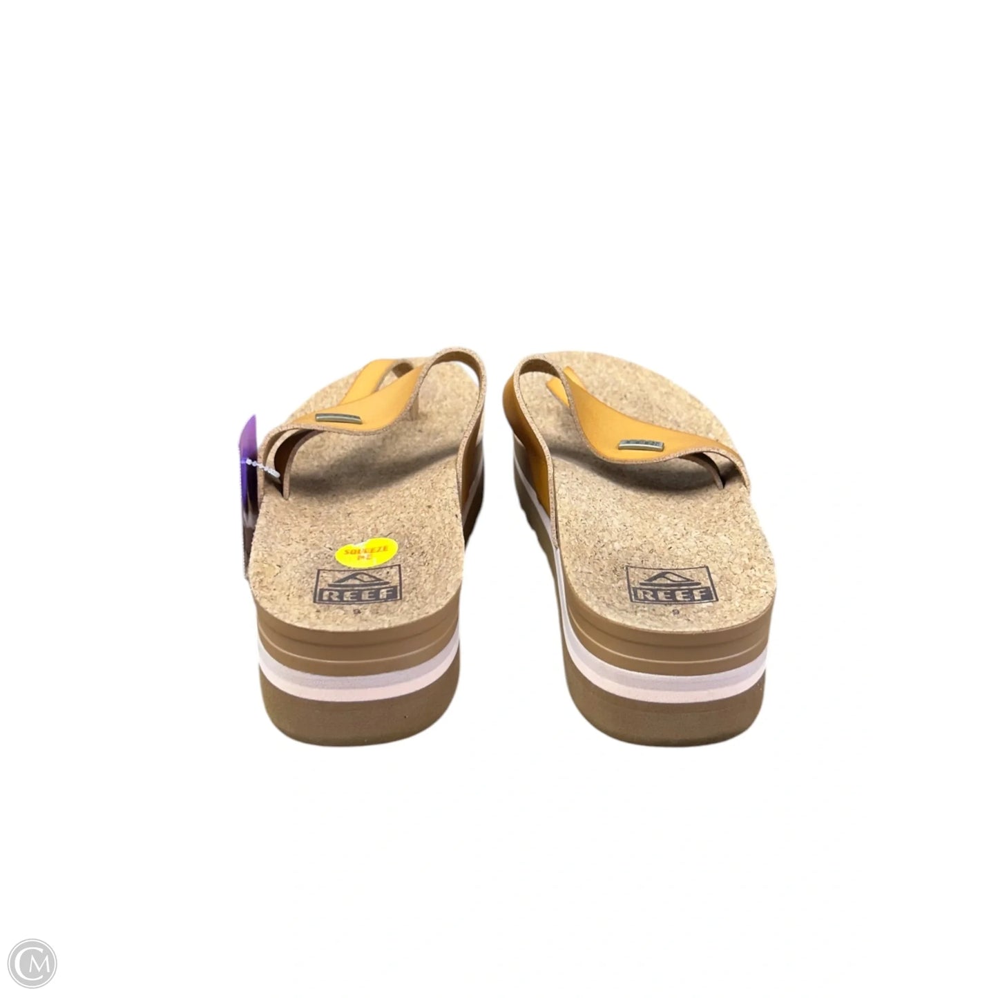 Sandals Flats By Reef In Brown, Size: 9