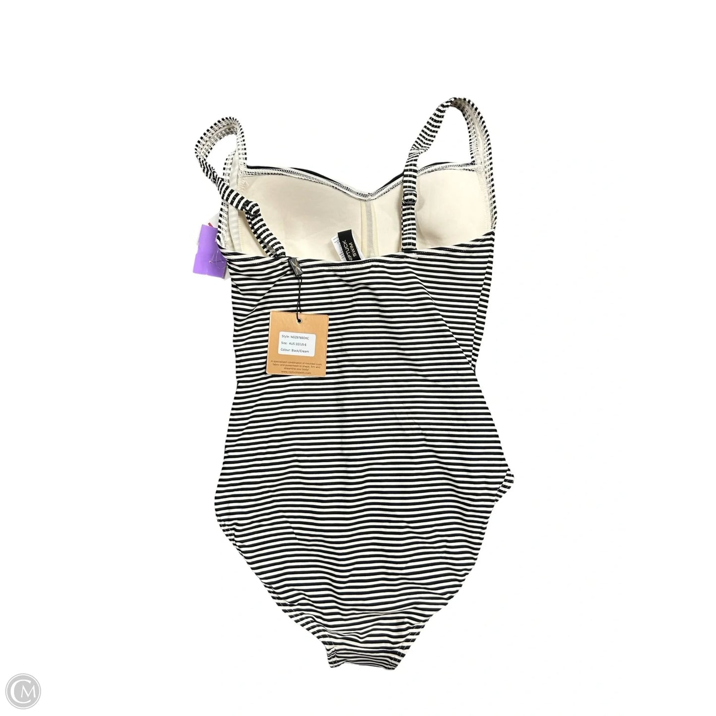 Swimsuit By Cmc In Striped Pattern, Size: 6