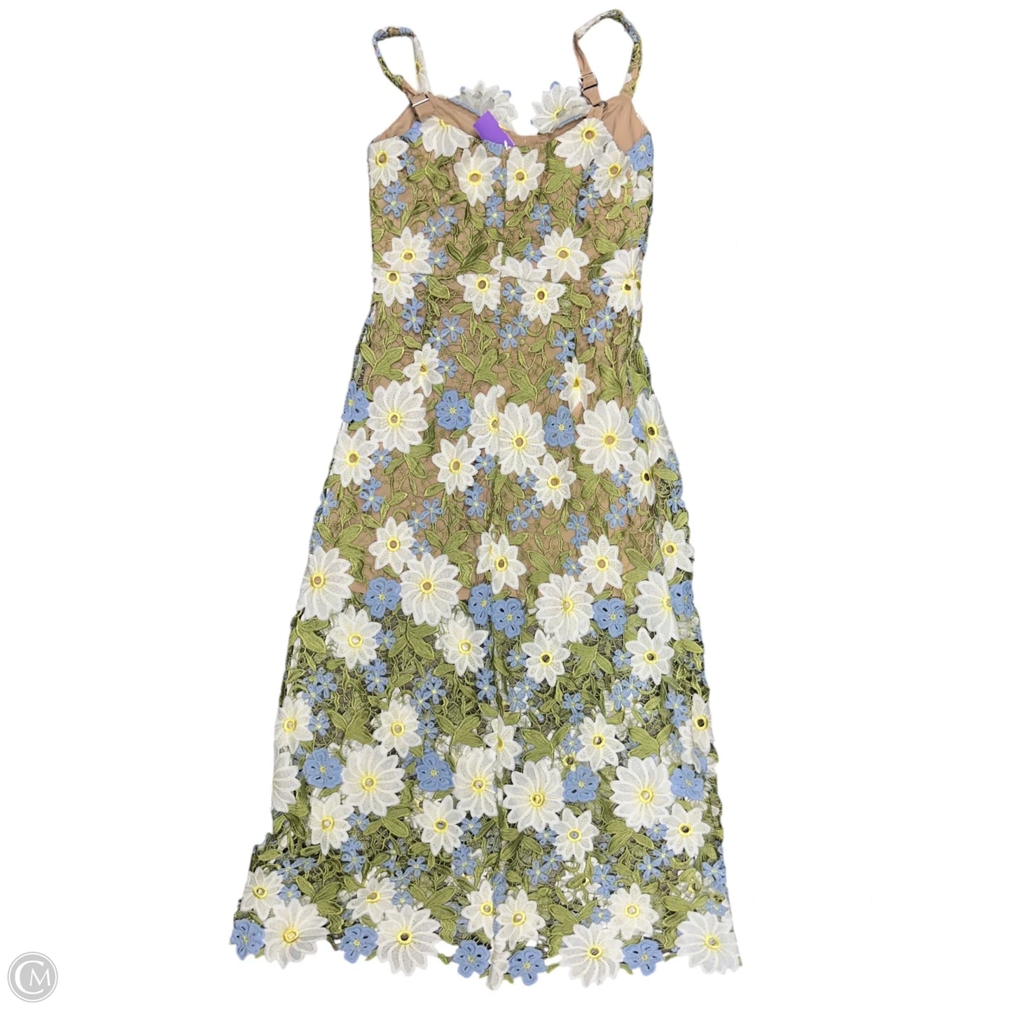 Dress Party Long By Cme In Floral Print, Size: L