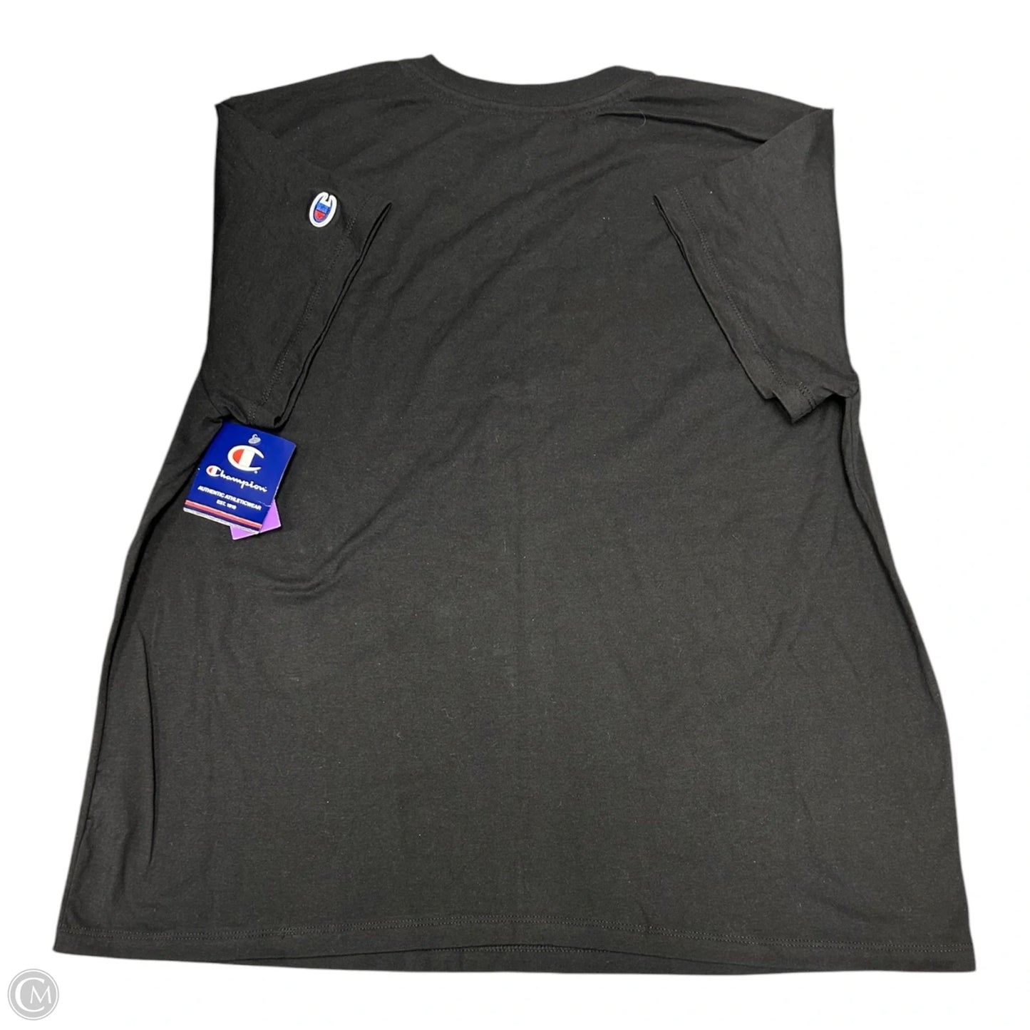 Top Short Sleeve By Champion In Animal Print