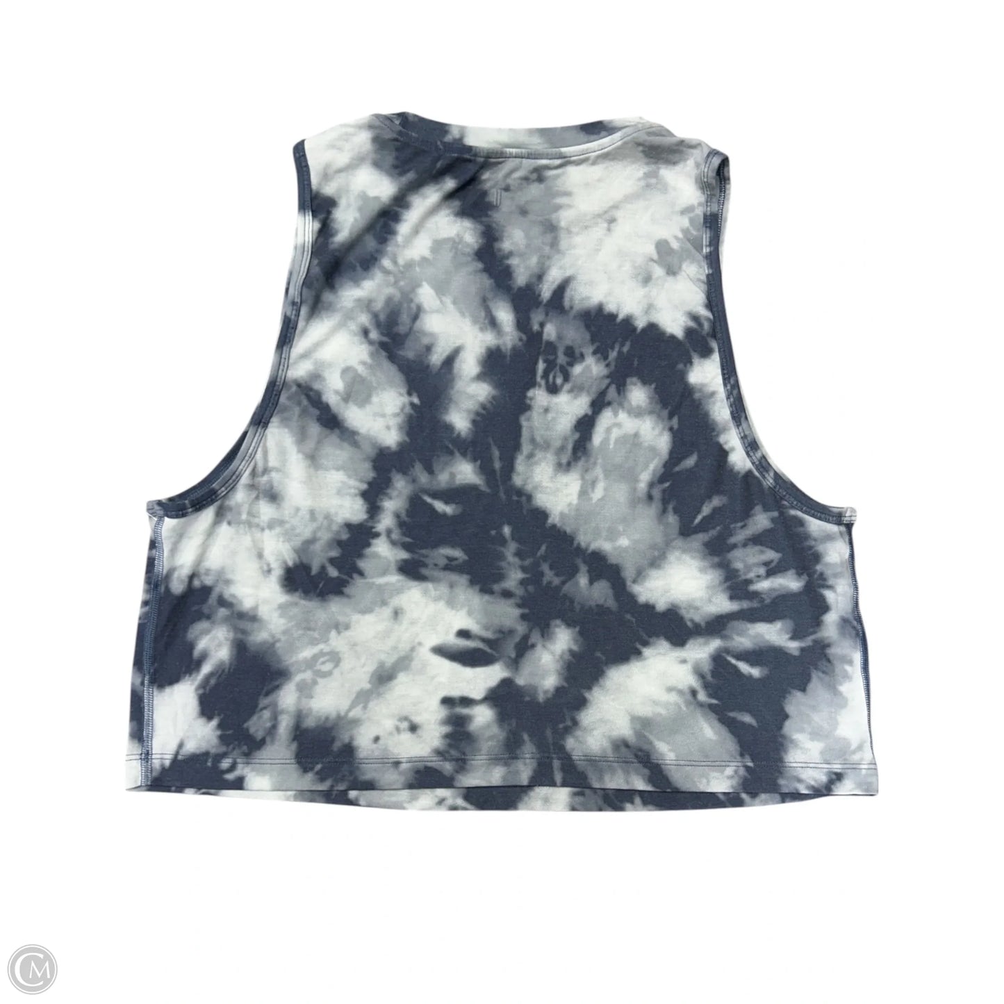Athletic Tank Top By Nobull In Blue & White, Size: L