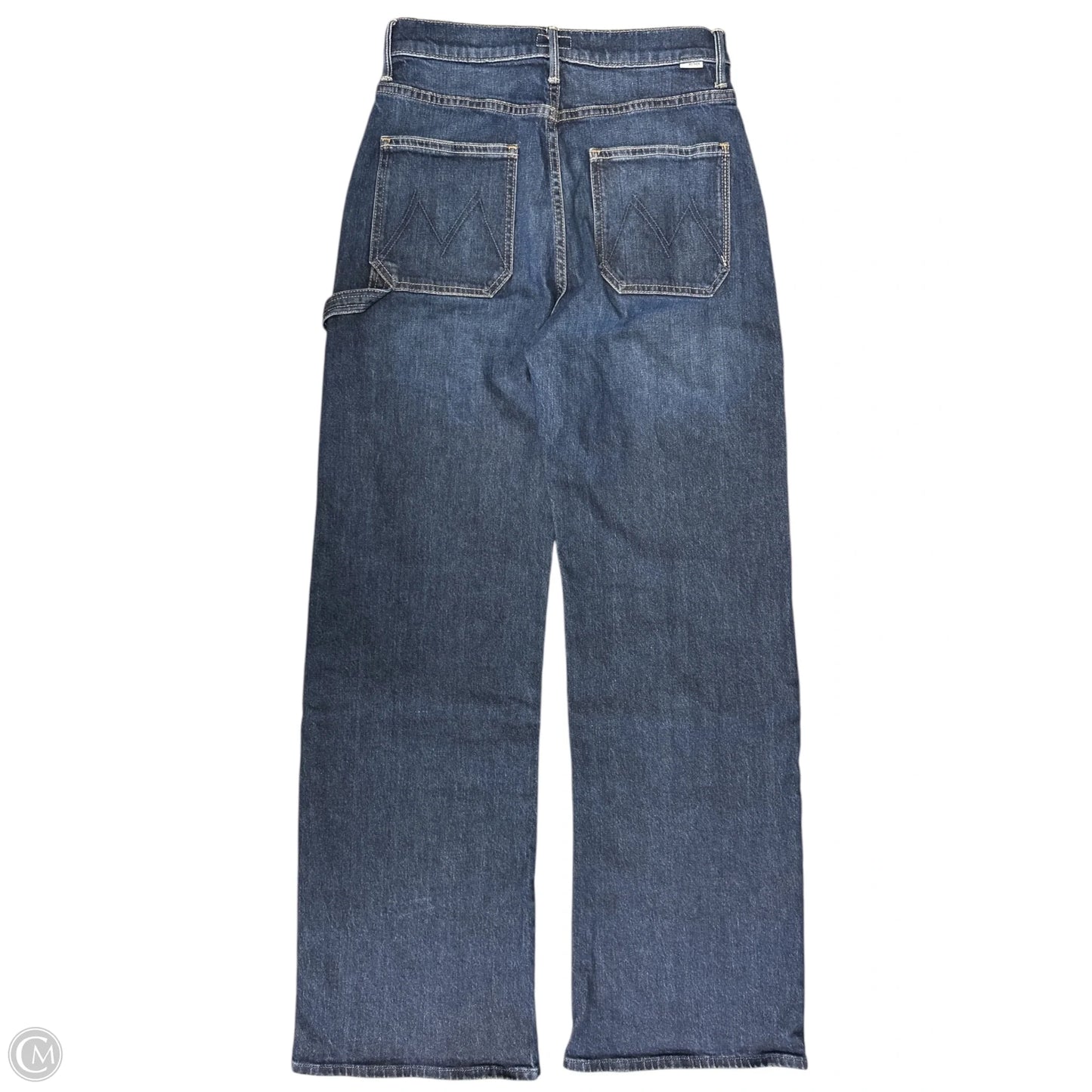 Jeans Wide Leg By Mother In Blue Denim, Size: 6