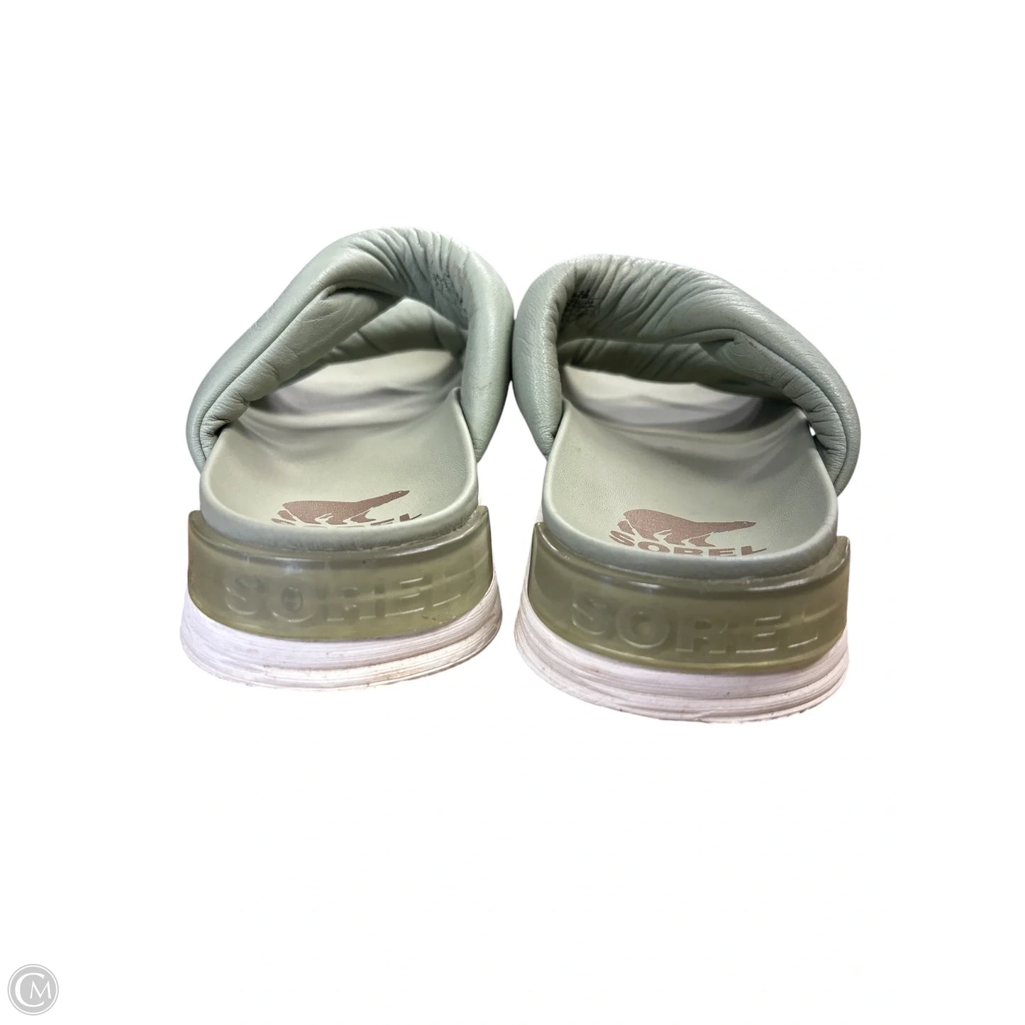 Sandals Flats By Sorel In Green, Size: 7