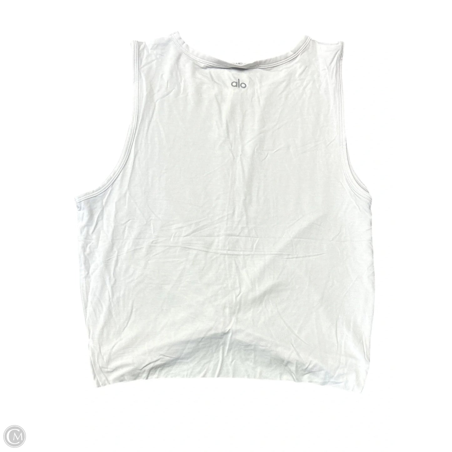 Athletic Tank Top By Alo In White, Size: L