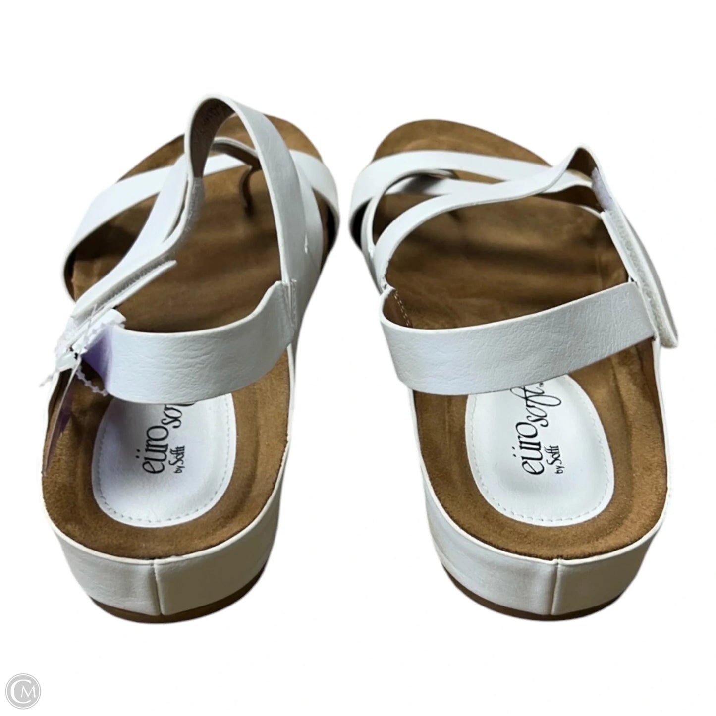 Sandals Flats By Sofft In White, Size: 9