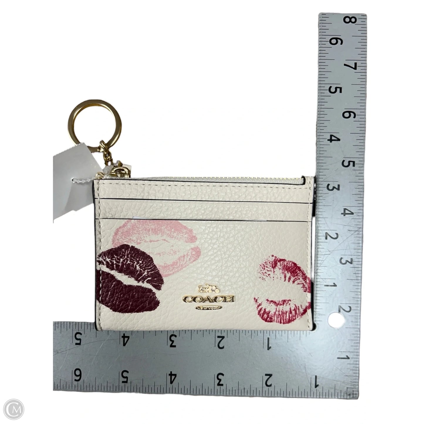Coin Purse Designer By Coach, Size: Small
