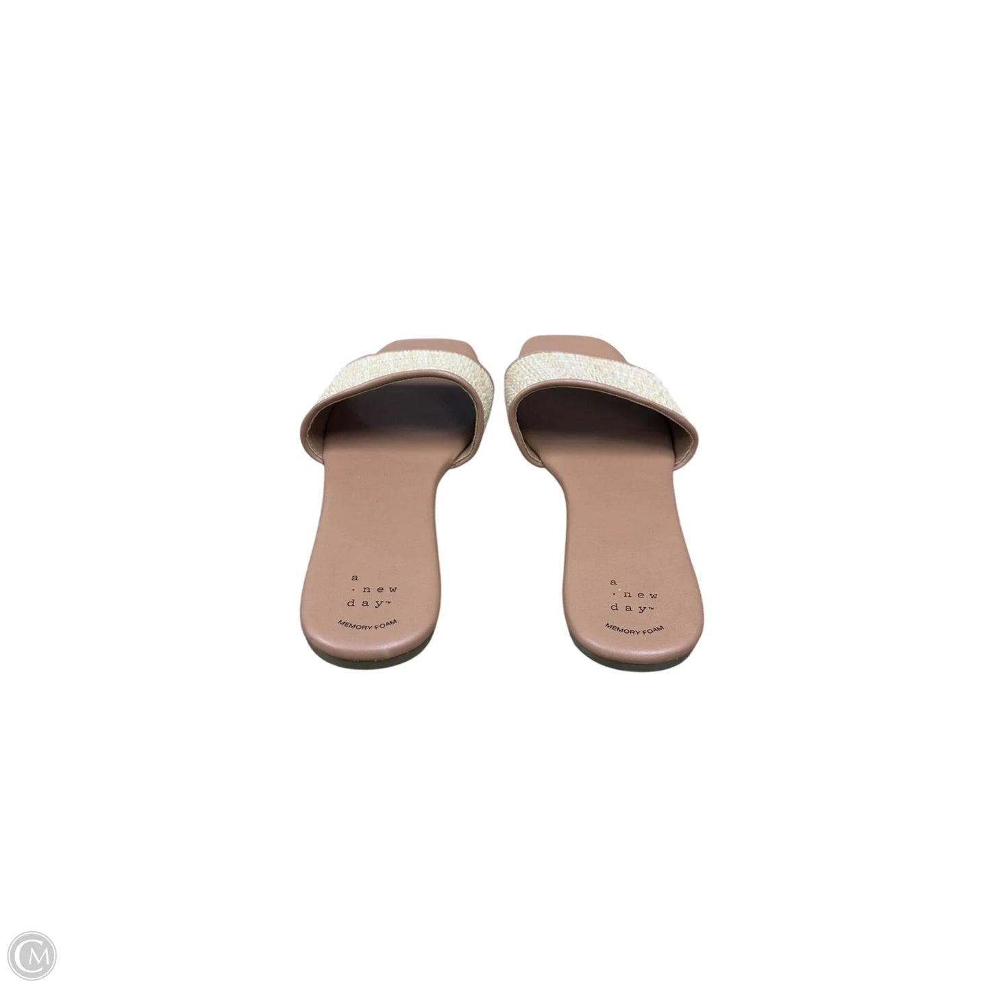 Sandals Flats By A New Day In Tan, Size: 7.5
