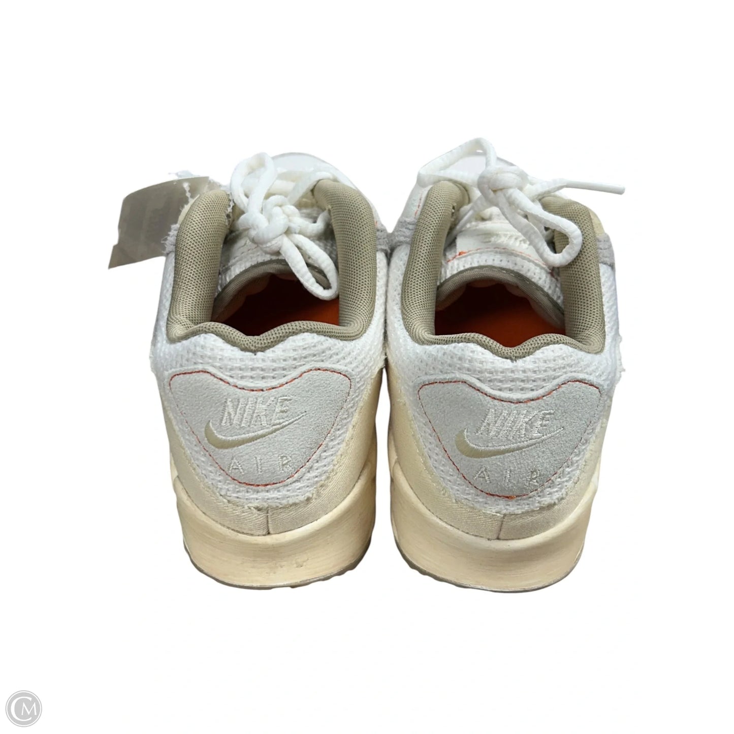 Shoes Athletic By Nike In Cream & Grey, Size: 6.5