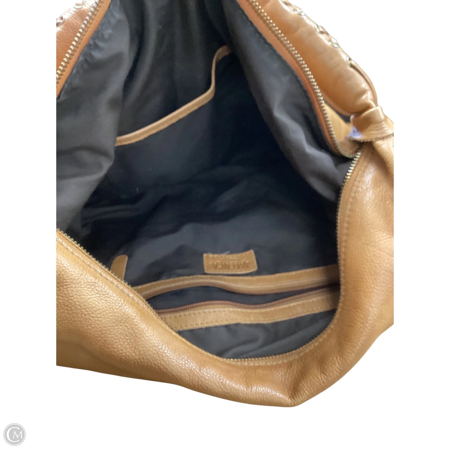 Handbag Leather By Cmc, Size: Large