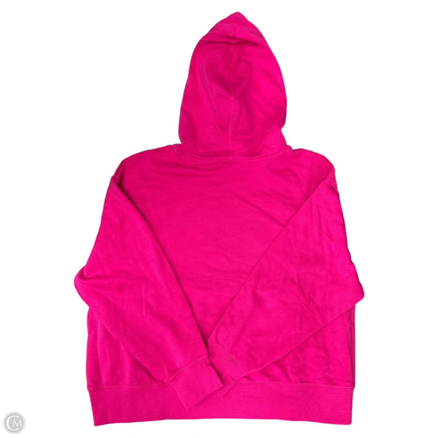 Sweatshirt Hoodie By Nike Apparel In Pink, Size: 1x