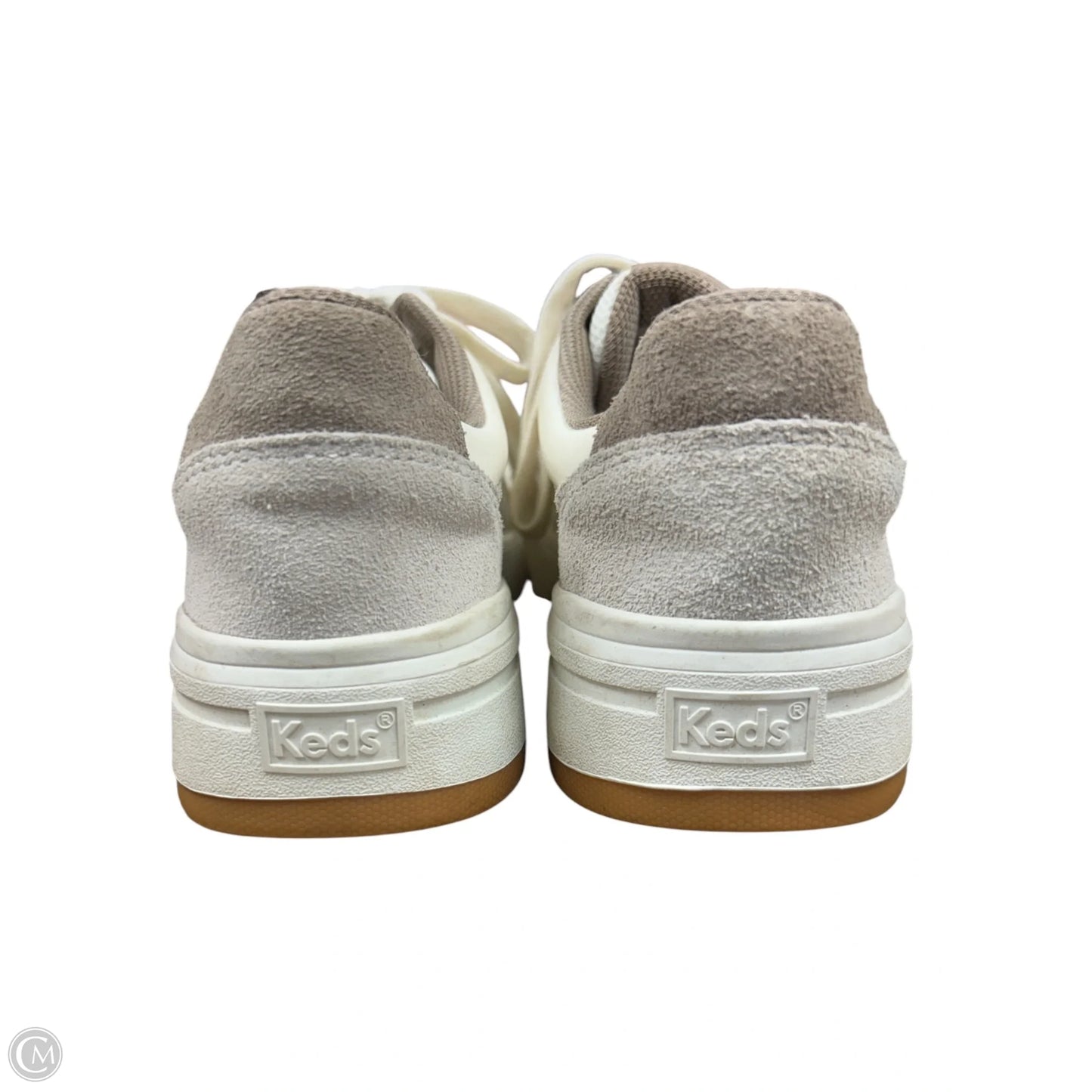 Shoes Sneakers By Keds In Cream, Size: 8