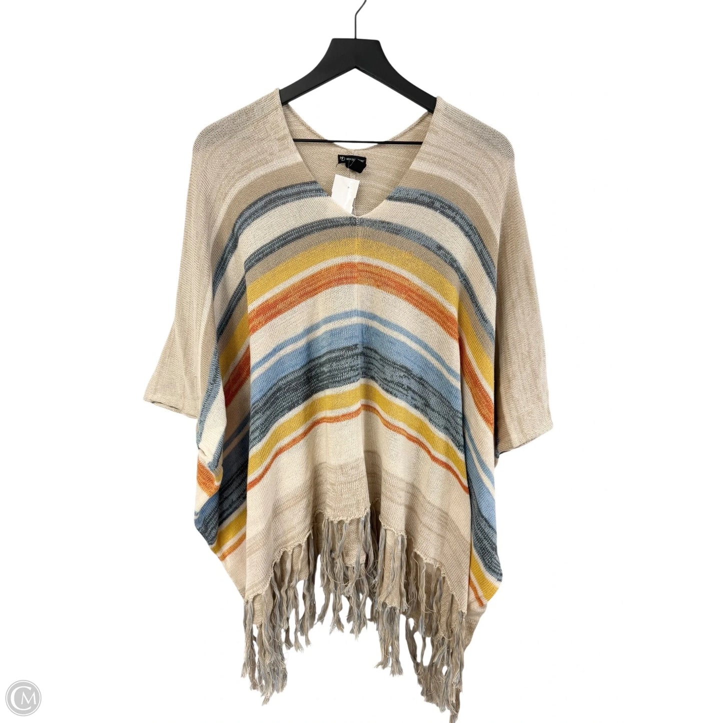 Sweater Short Sleeve By New Directions In Multi-colored, Size: M