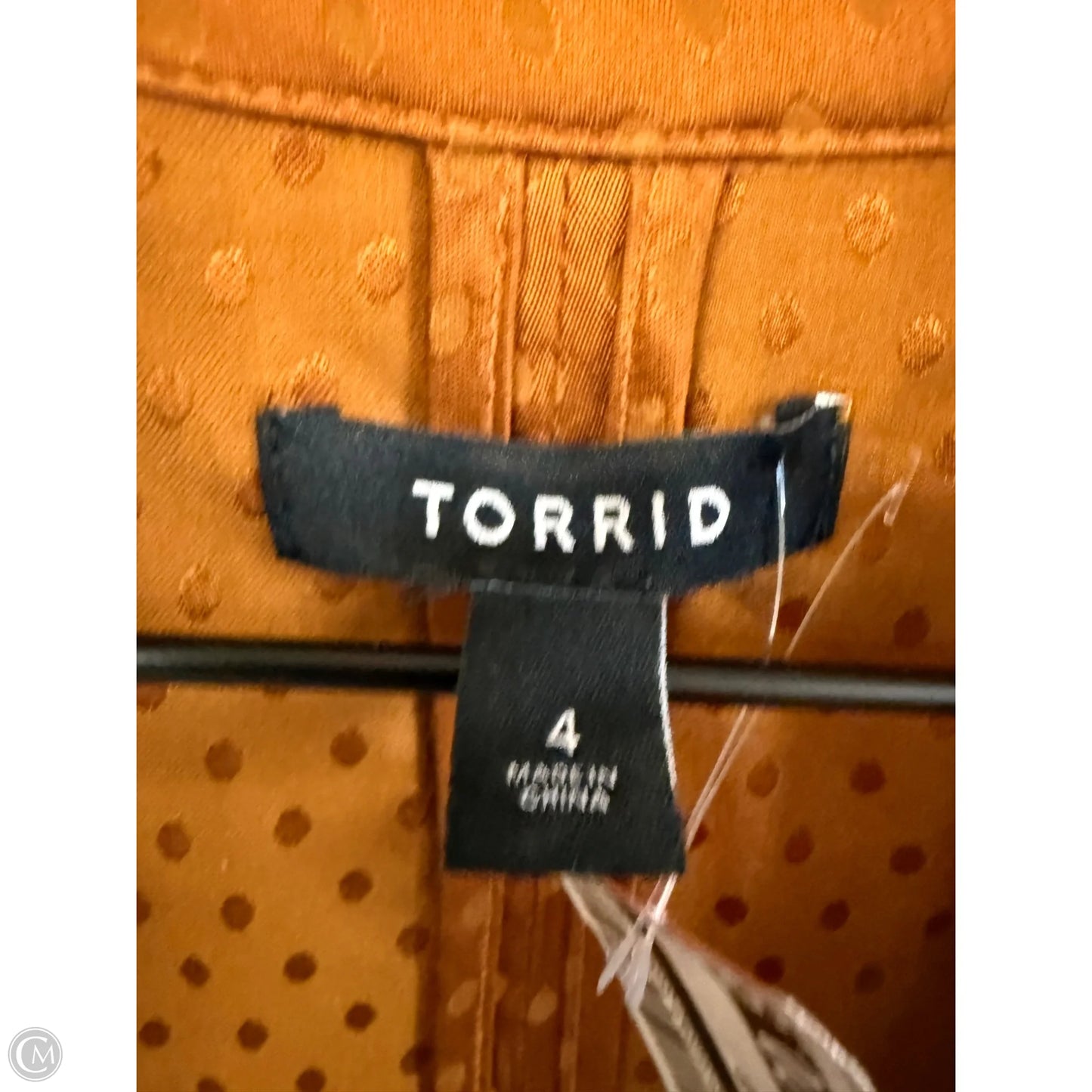 Jacket Other By Torrid In Copper, Size: 4x