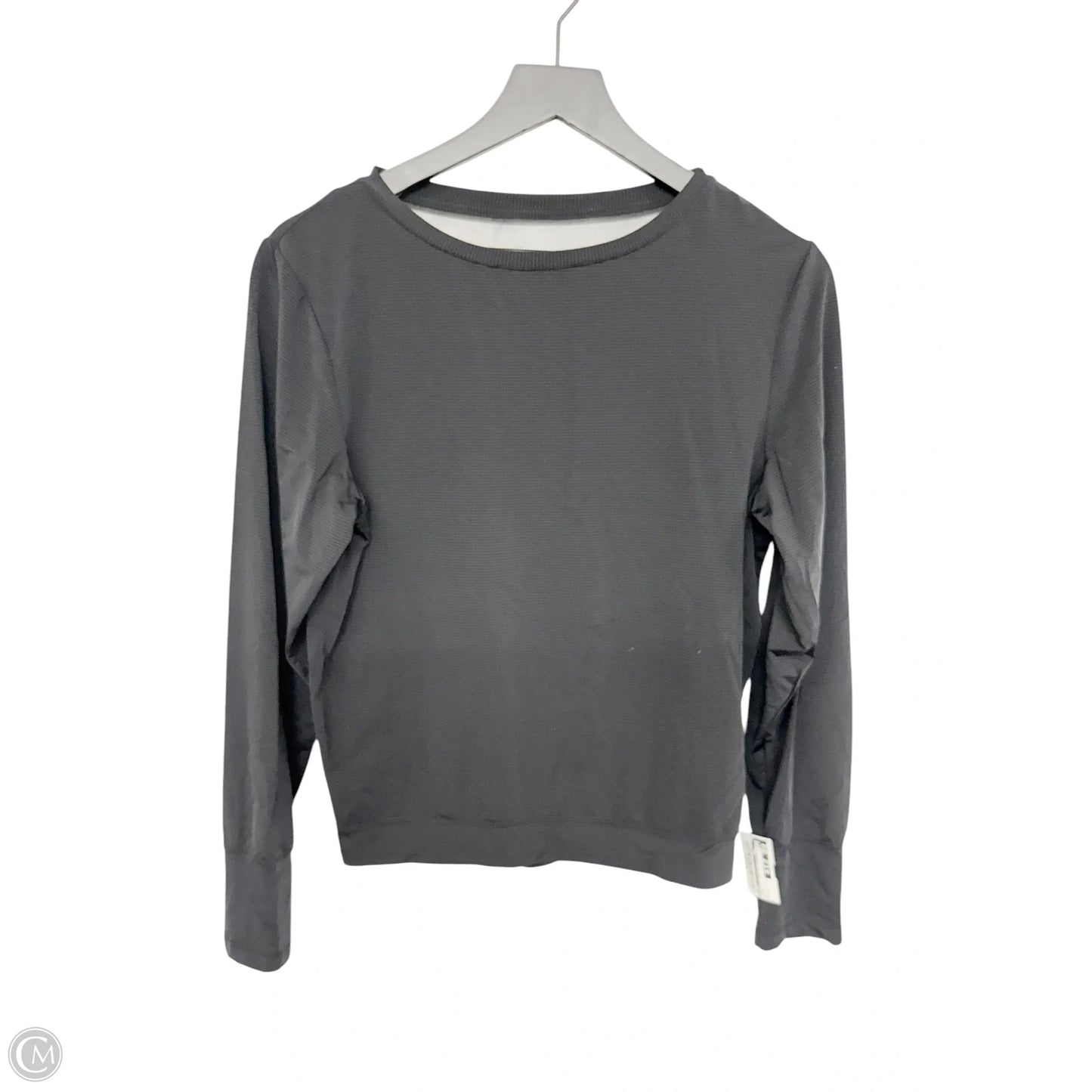 Athletic Top Long Sleeve Crewneck By Zyia In Black, Size: S