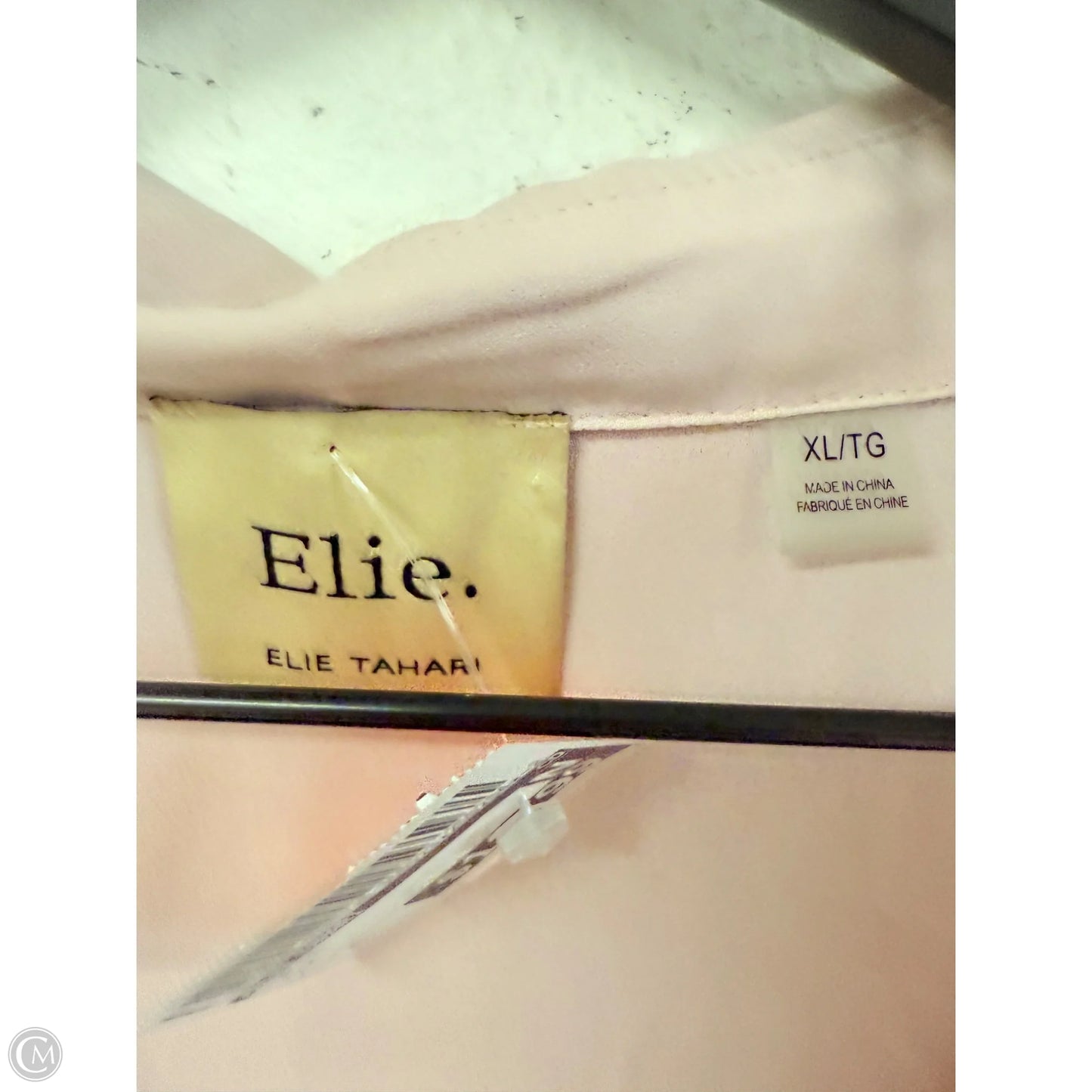 Top Long Sleeve By Elie Tahari In Pink, Size: Xl