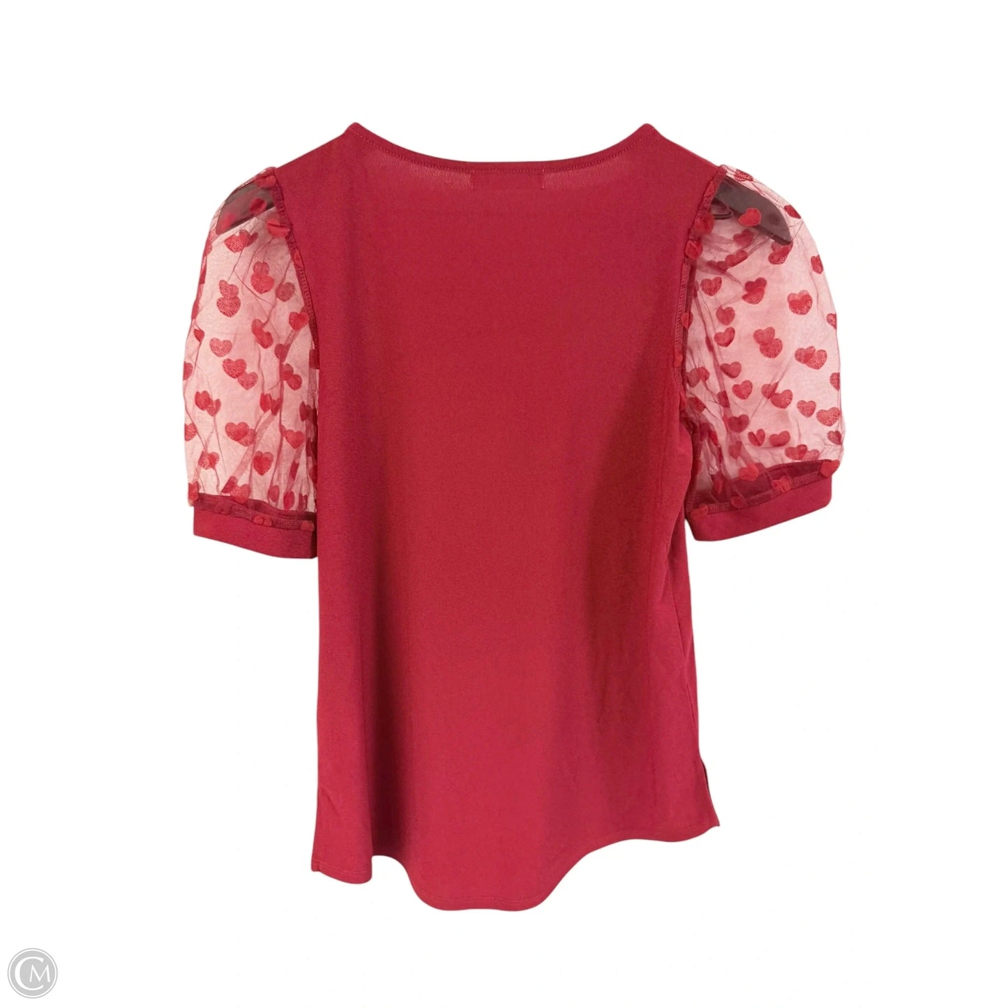 Top Short Sleeve By 89th And Madison In Red, Size: S