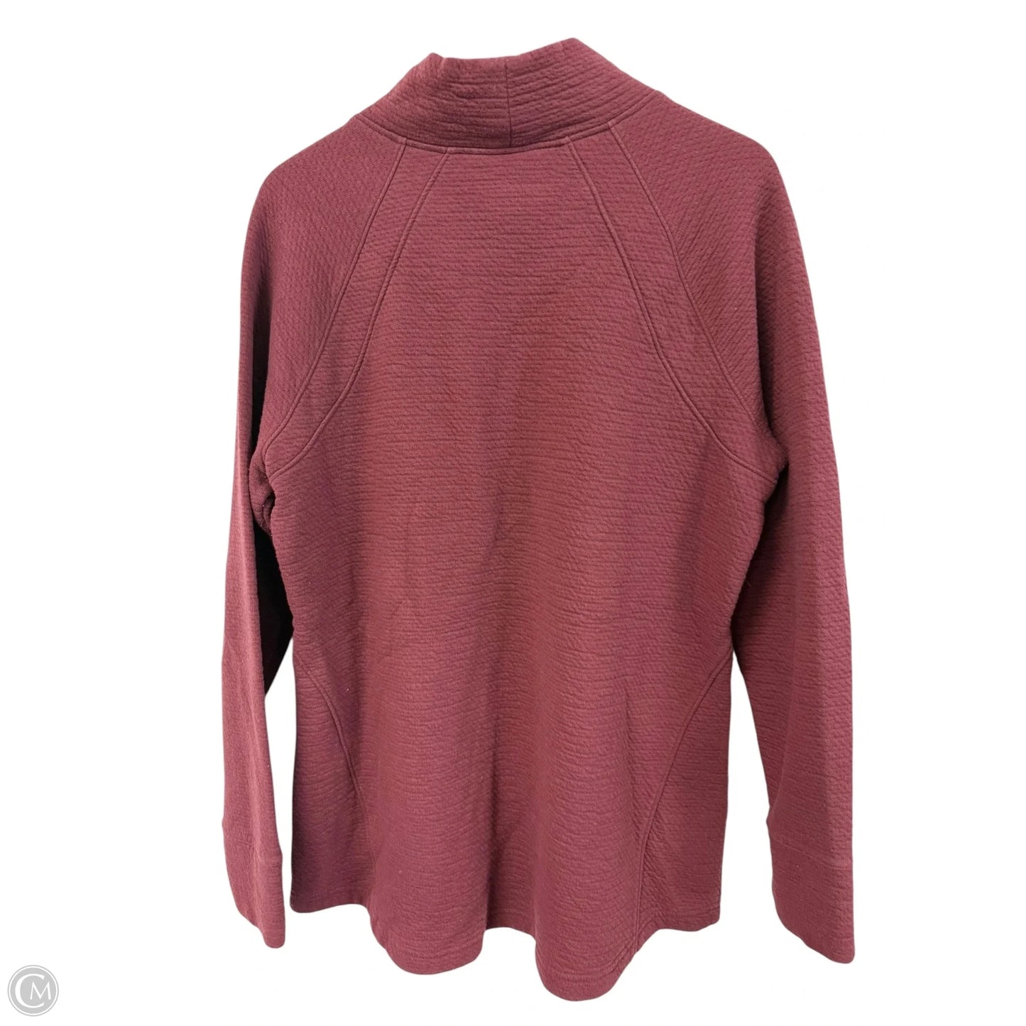 Sweatshirt Collar By L.l. Bean In Red, Size: Xl