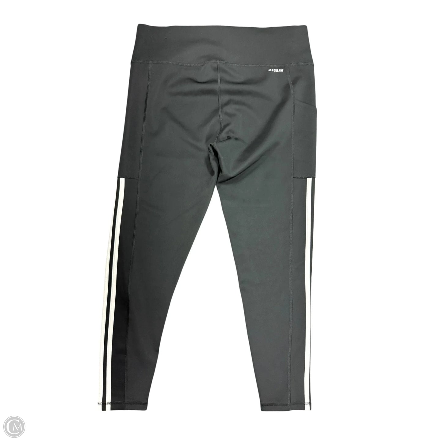 Athletic Leggings By Adidas In Black, Size: Xl