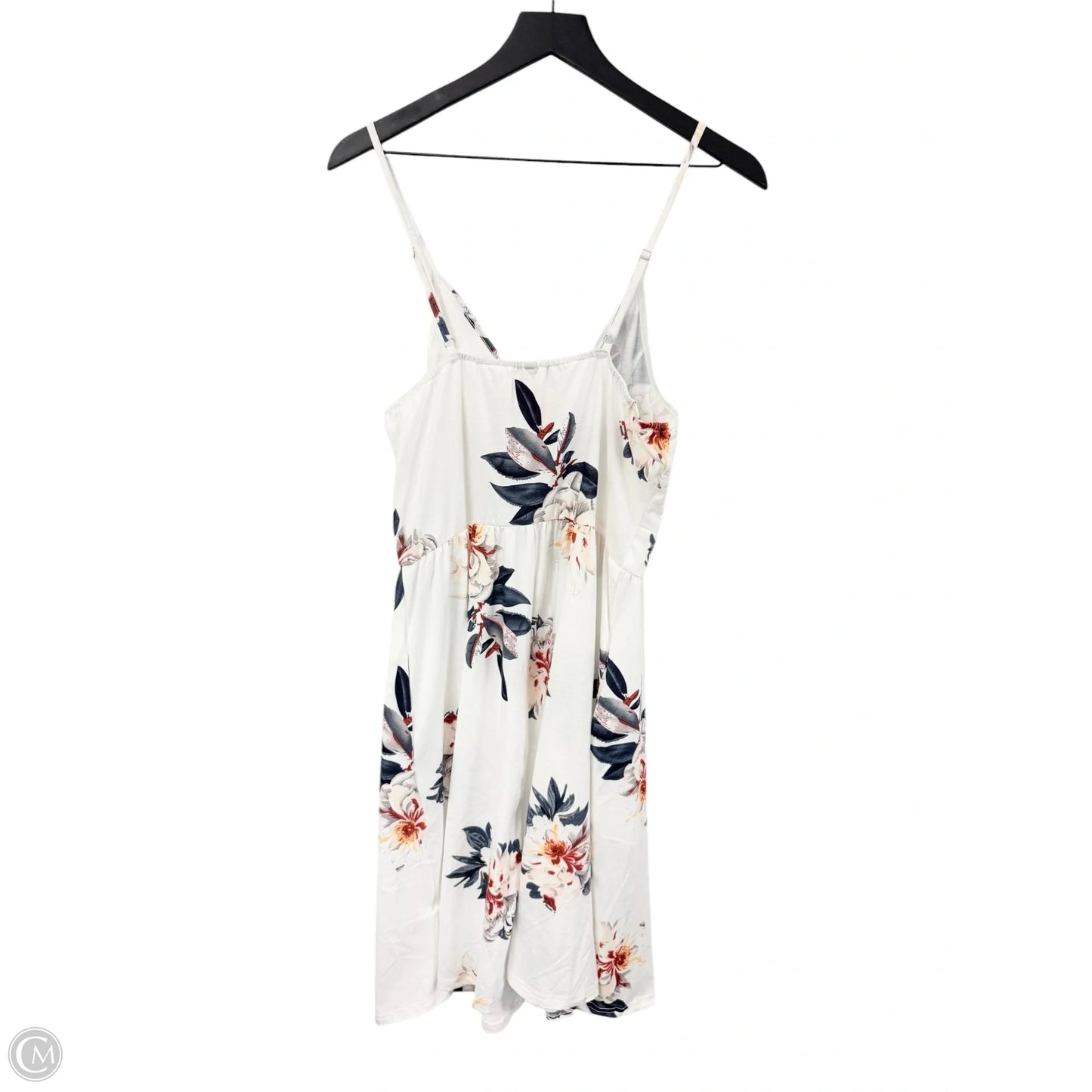Dress Casual Short By Clothes Mentor In Floral Print, Size: L