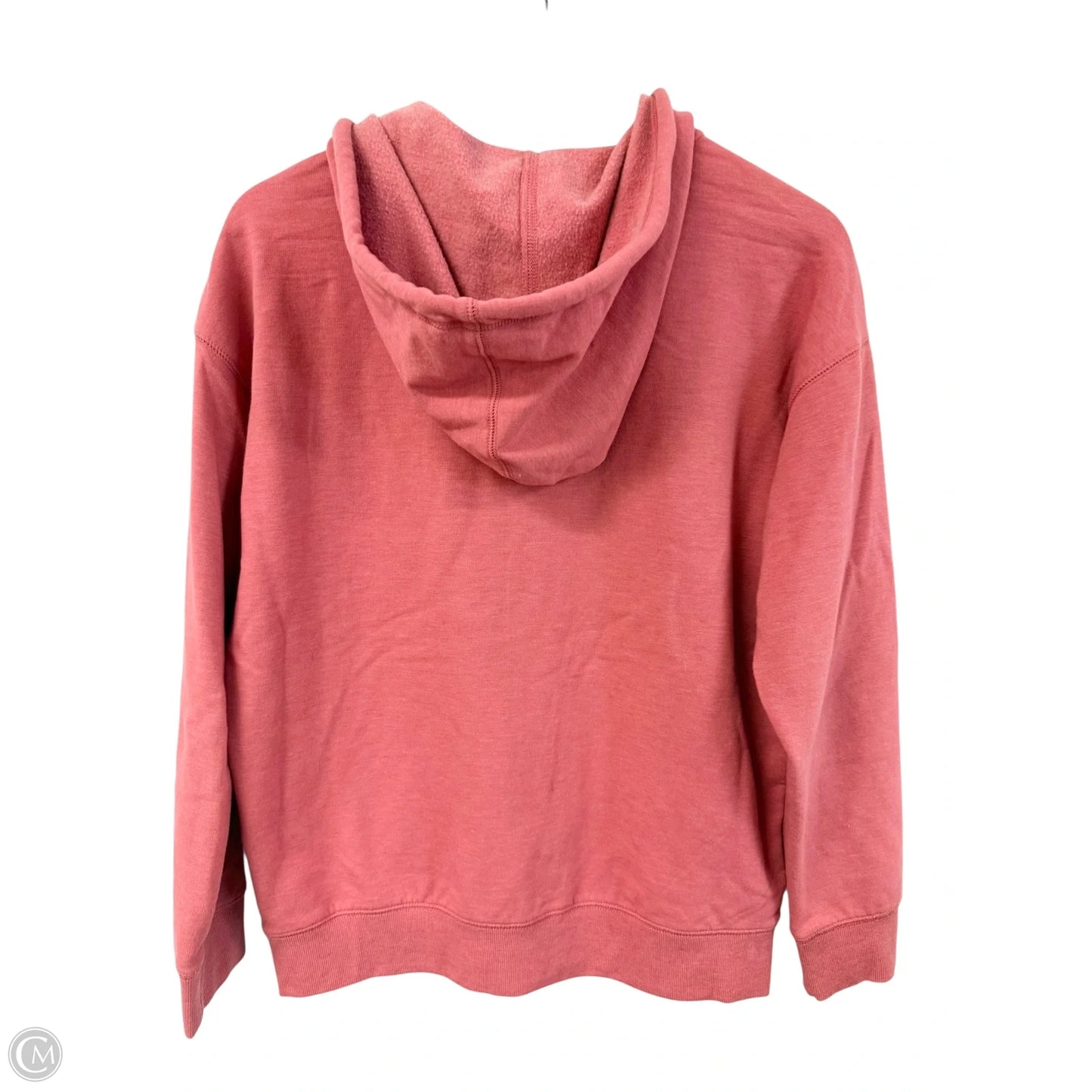 Sweatshirt Hoodie By Eddie Bauer In Pink, Size: S