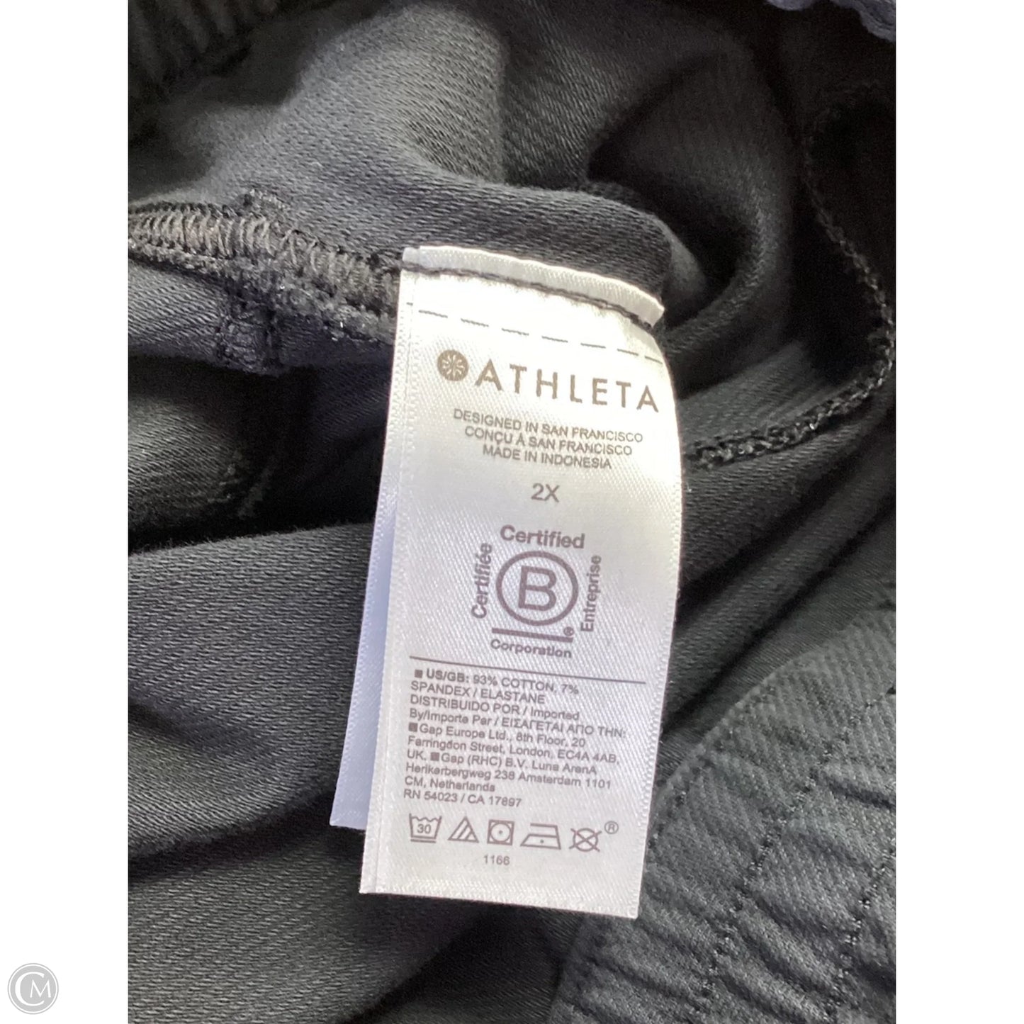 Athletic Pants By Athleta In Black, Size: 2x