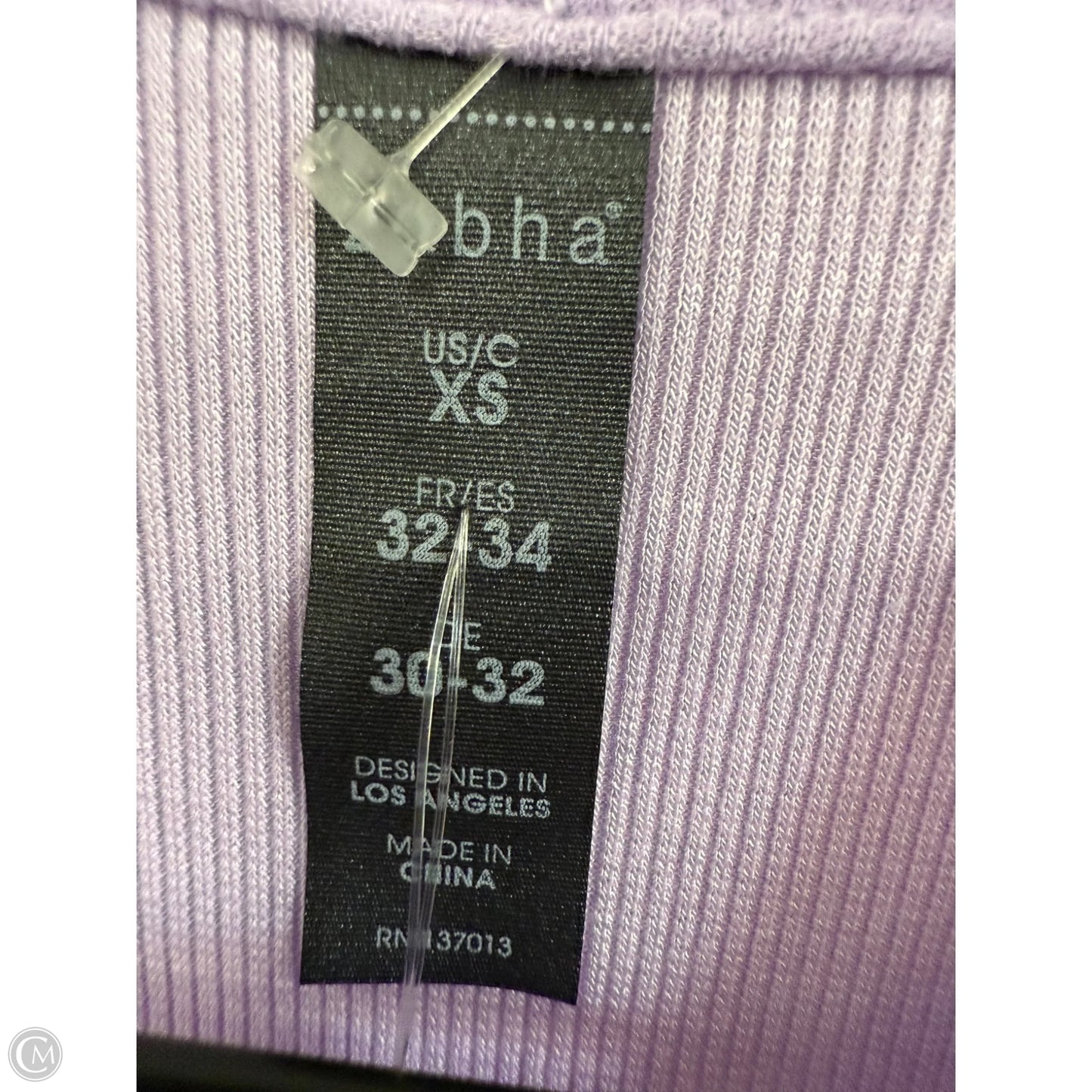 Athletic Tank Top By Zobha In Purple, Size: Xs