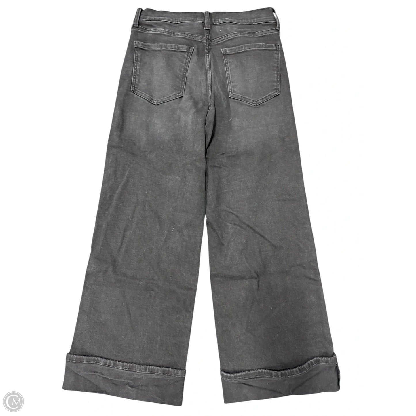 Jeans Wide Leg By Just Black In Black Denim, Size: 10