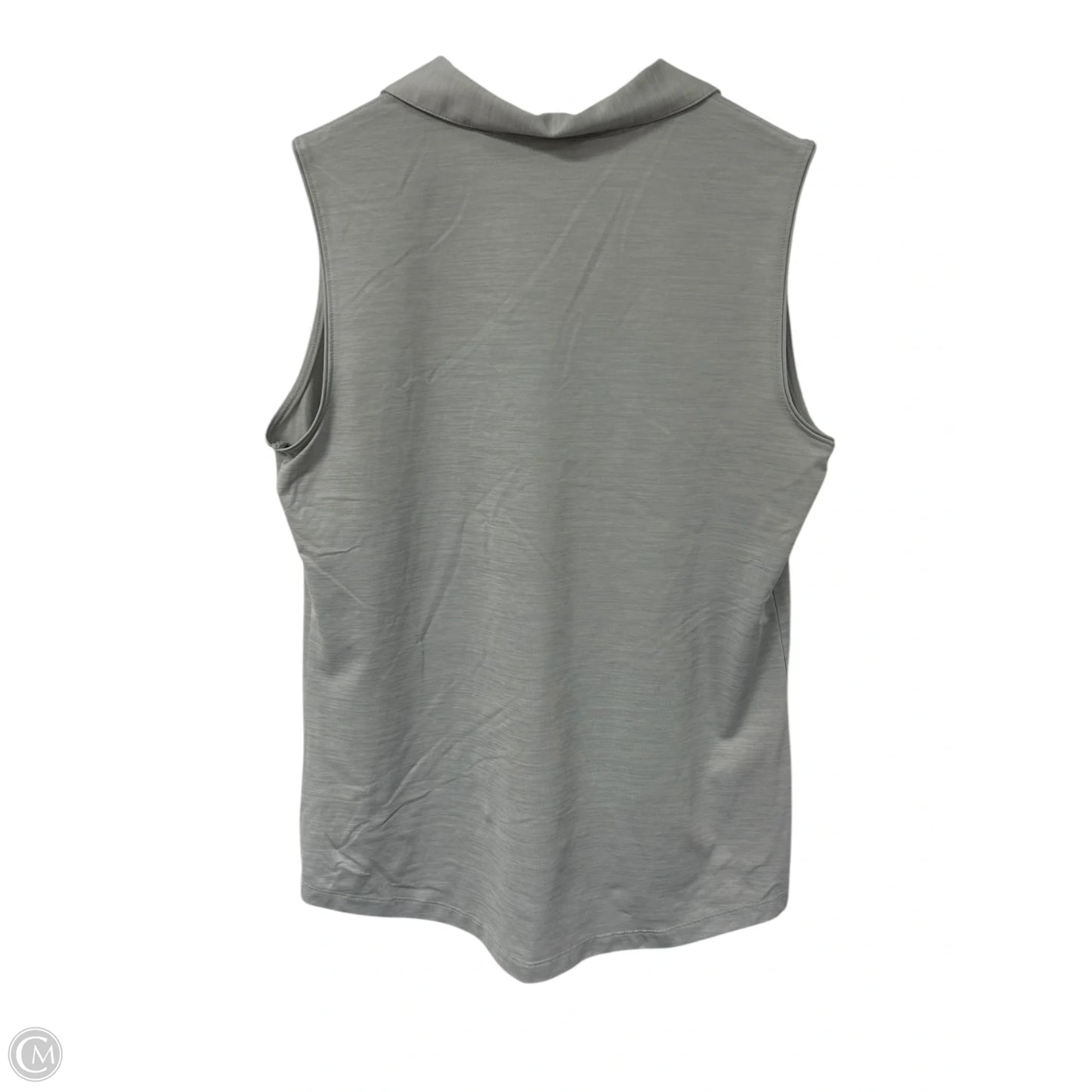 Top Sleeveless By Lady Hagen In Grey, Size: M
