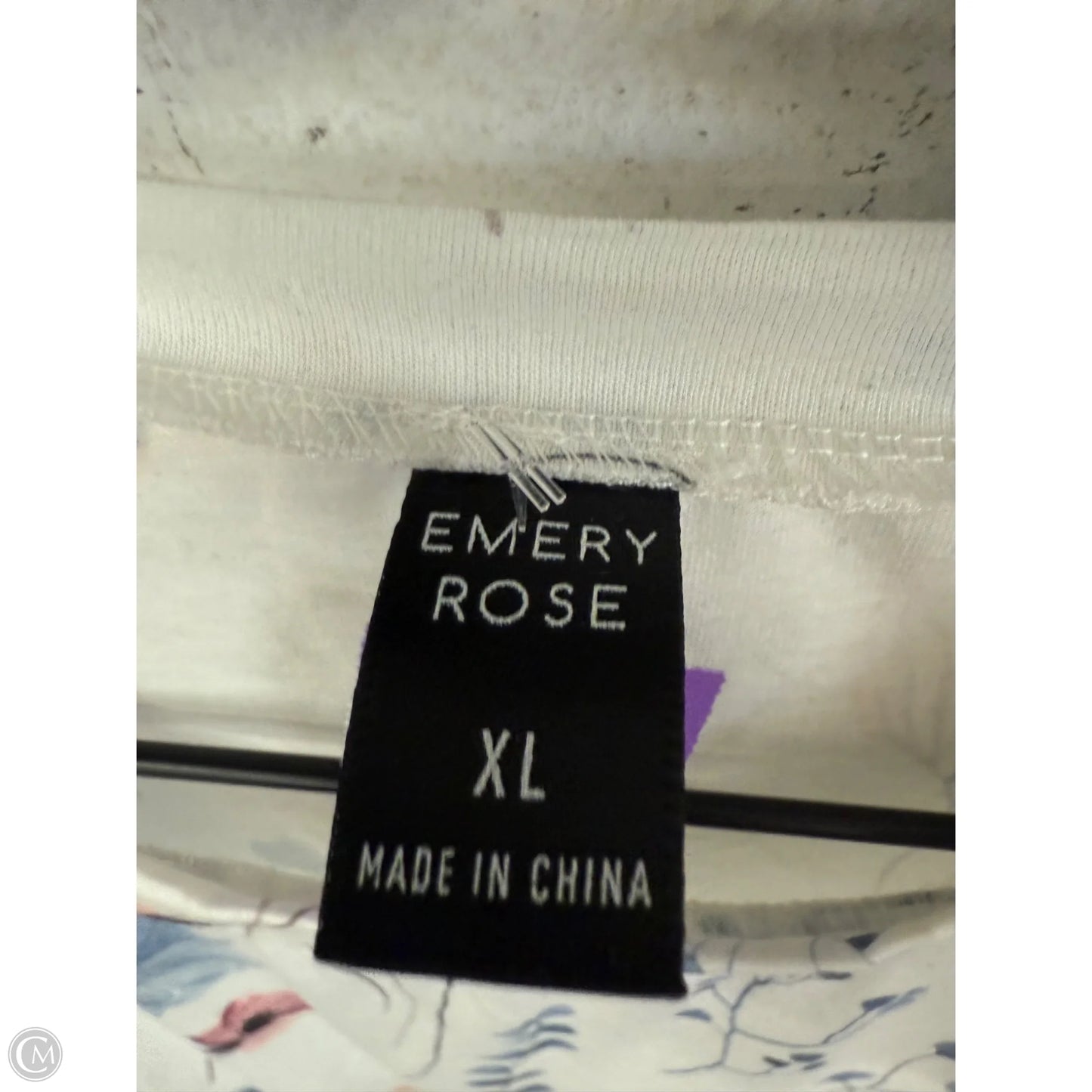 Top Long Sleeve By Cmf In Floral Print, Size: Xl