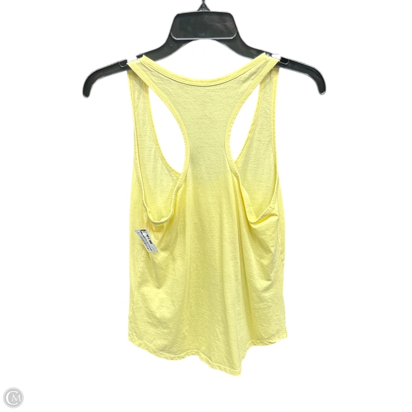 Top Sleeveless Basic By Clothes Mentor In Yellow, Size: S