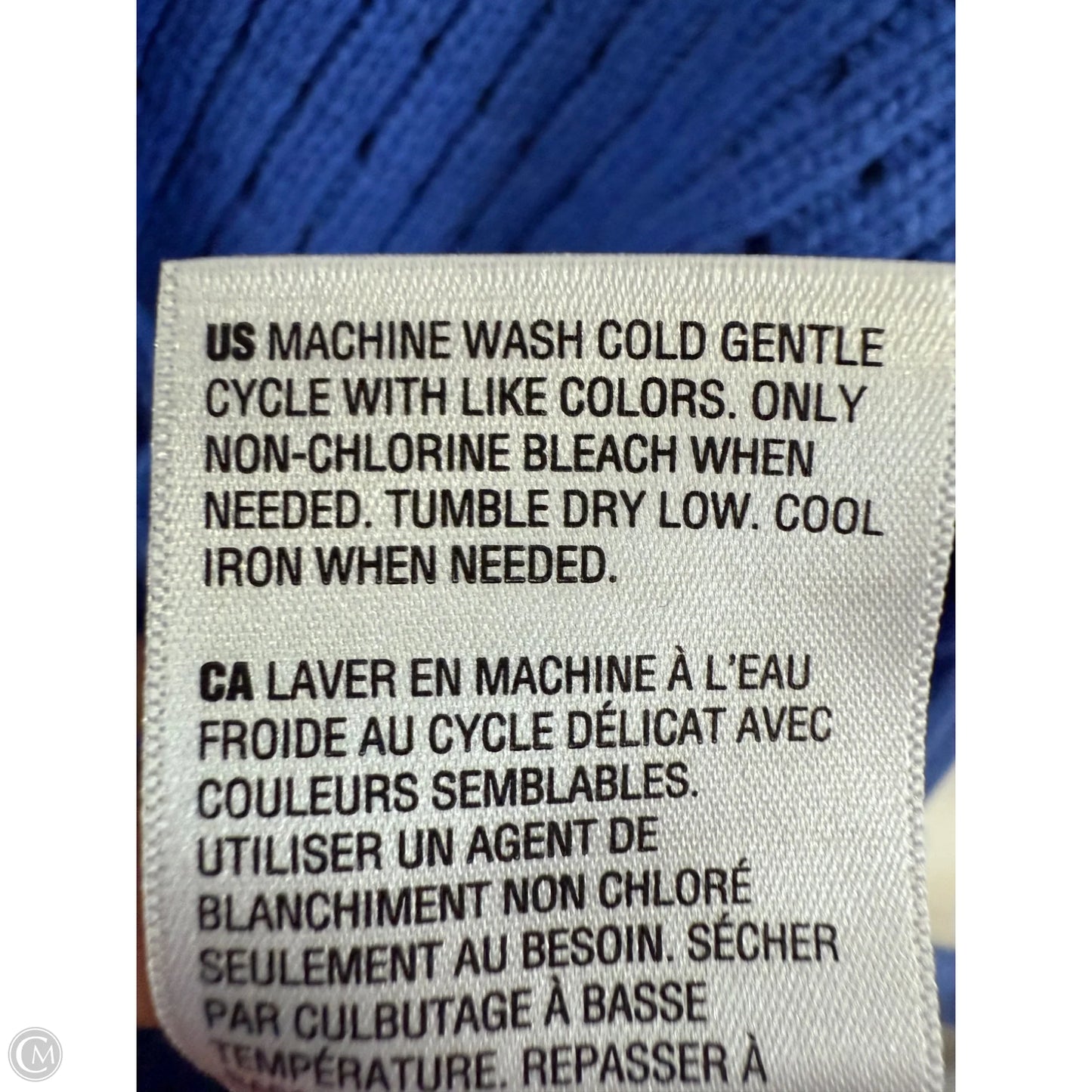 Sweater By Clothes Mentor In Blue, Size: 3x