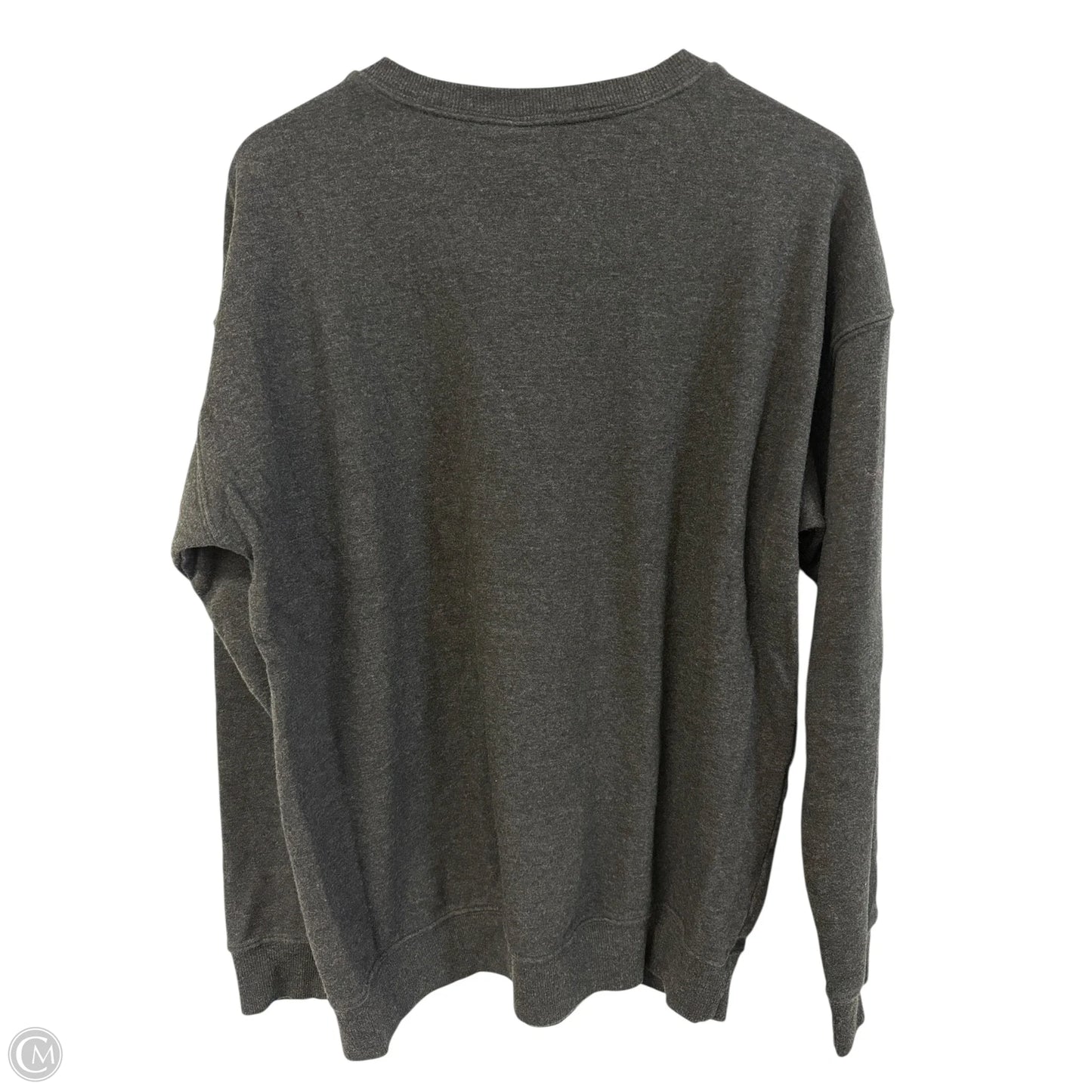 Sweatshirt Crewneck By Clothes Mentor In Black, Size: L
