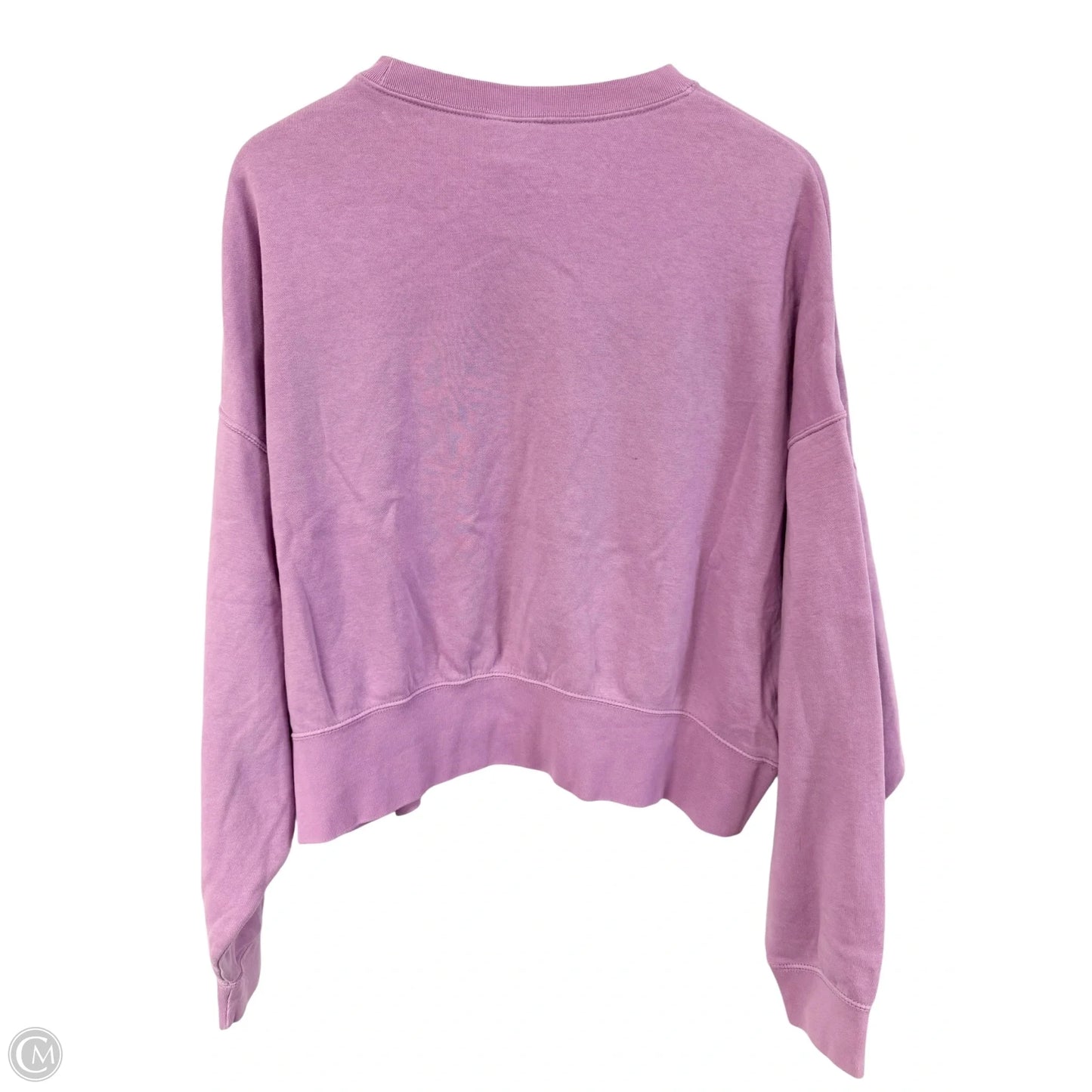 Sweatshirt Crewneck By Nike In Purple, Size: M