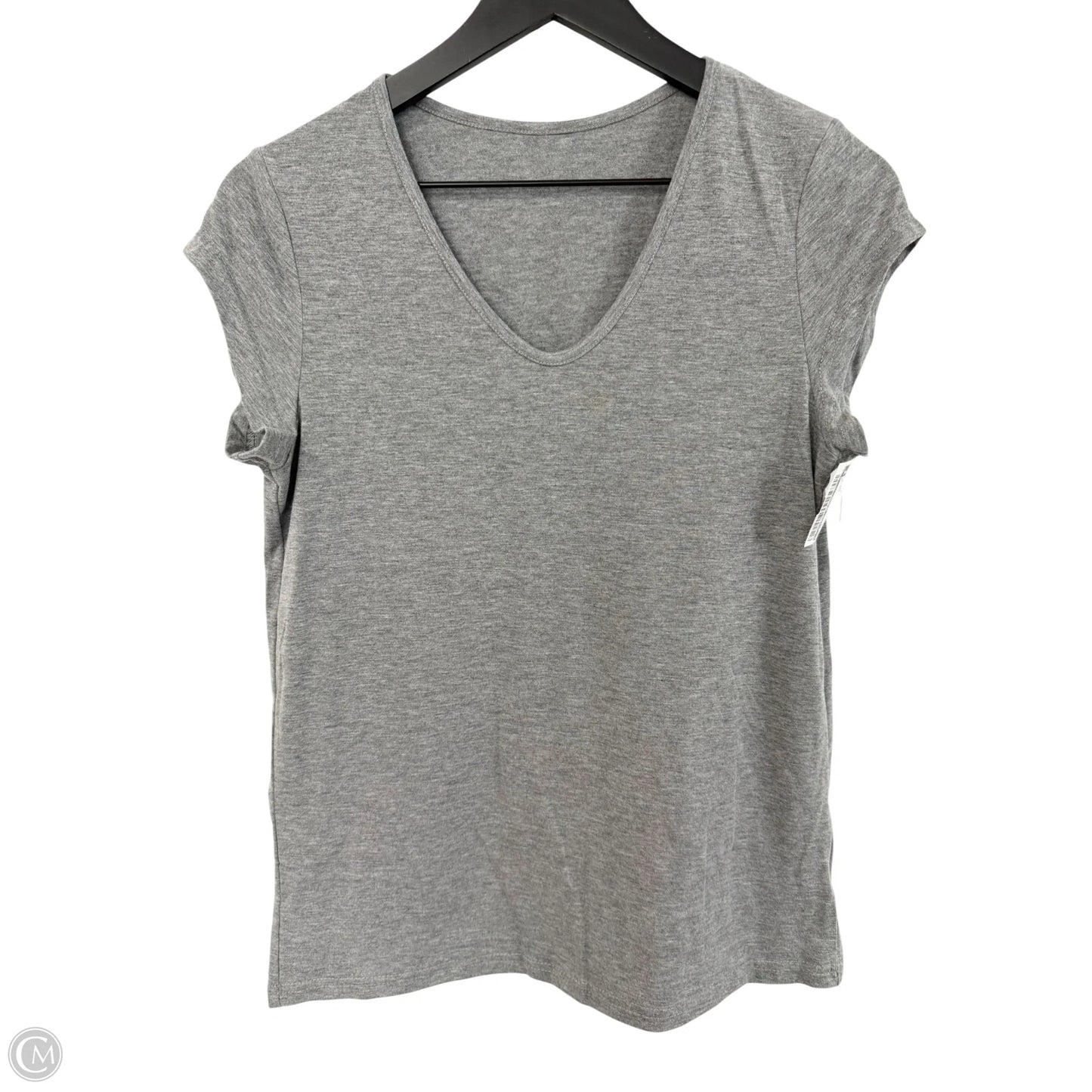 Top Short Sleeve By Clothes Mentor In Grey, Size: S
