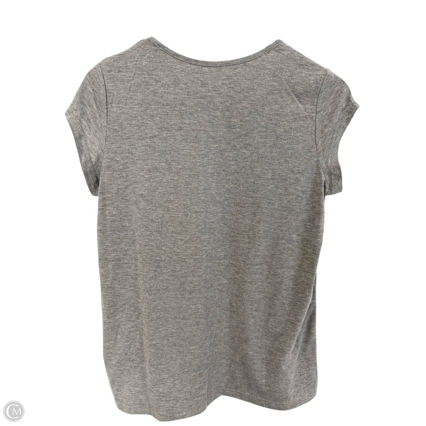 Top Short Sleeve By Clothes Mentor In Grey, Size: S